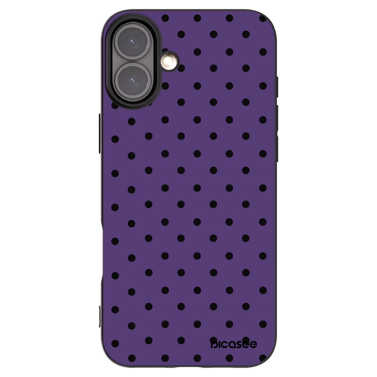 Picasee silikónový čierny obal pre Apple iPhone 16 Plus - Flickers 2