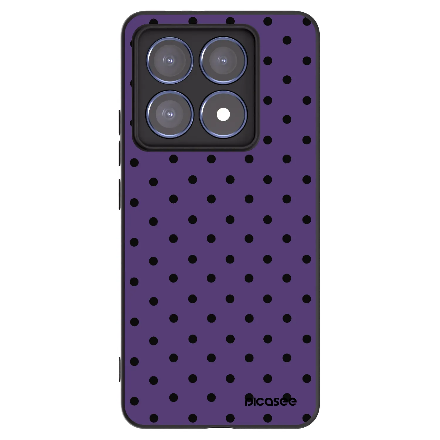 Picasee silikónový čierny obal pre Xiaomi 14T Pro - Flickers 2