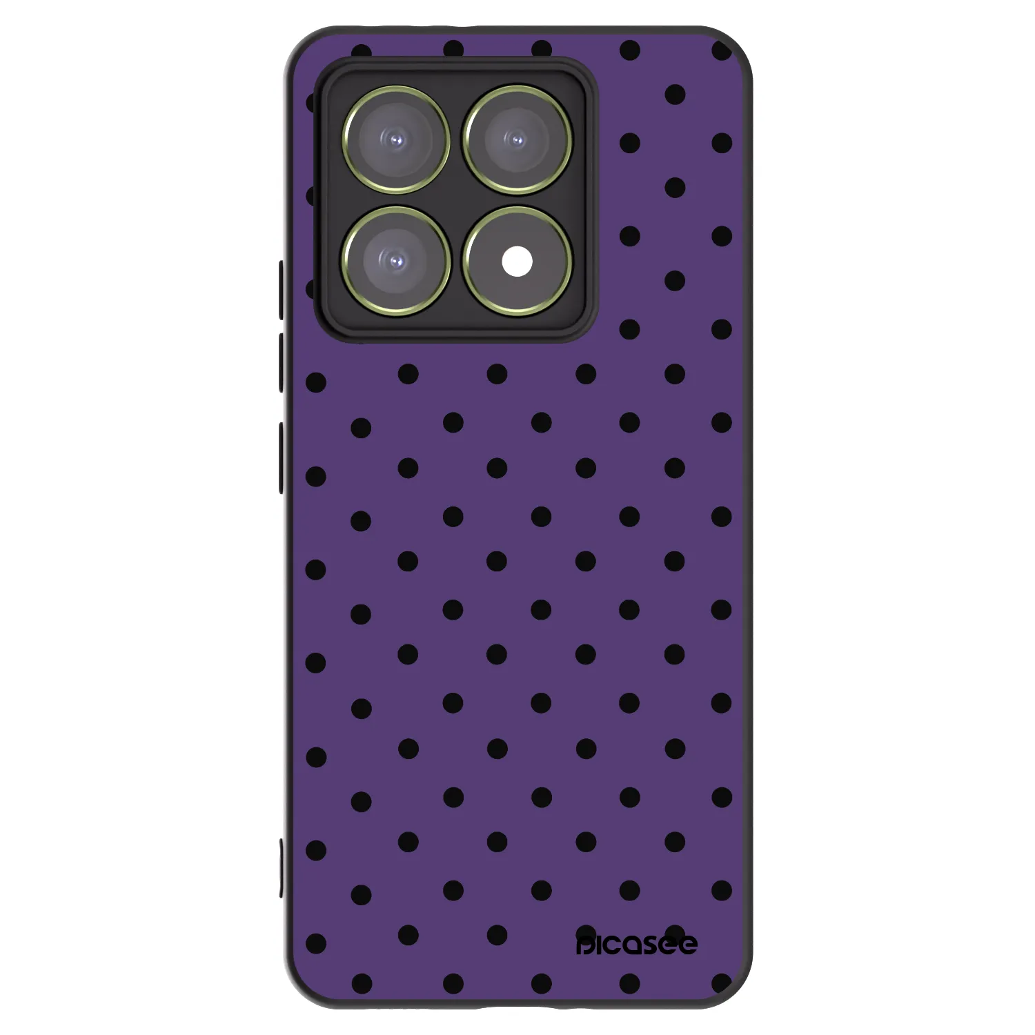 Picasee silikónový čierny obal pre Xiaomi 14T - Flickers 2