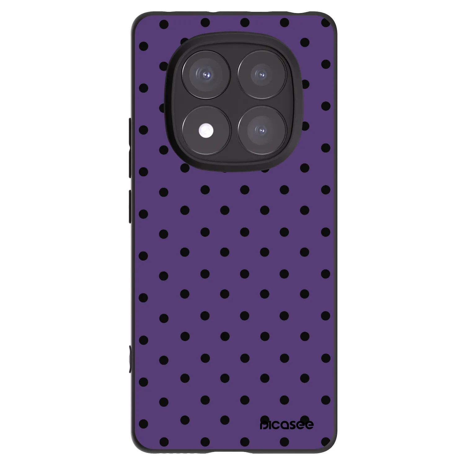 Picasee silikónový čierny obal pre Xiaomi Redmi Note 14 Pro+ 5G - Flickers 2