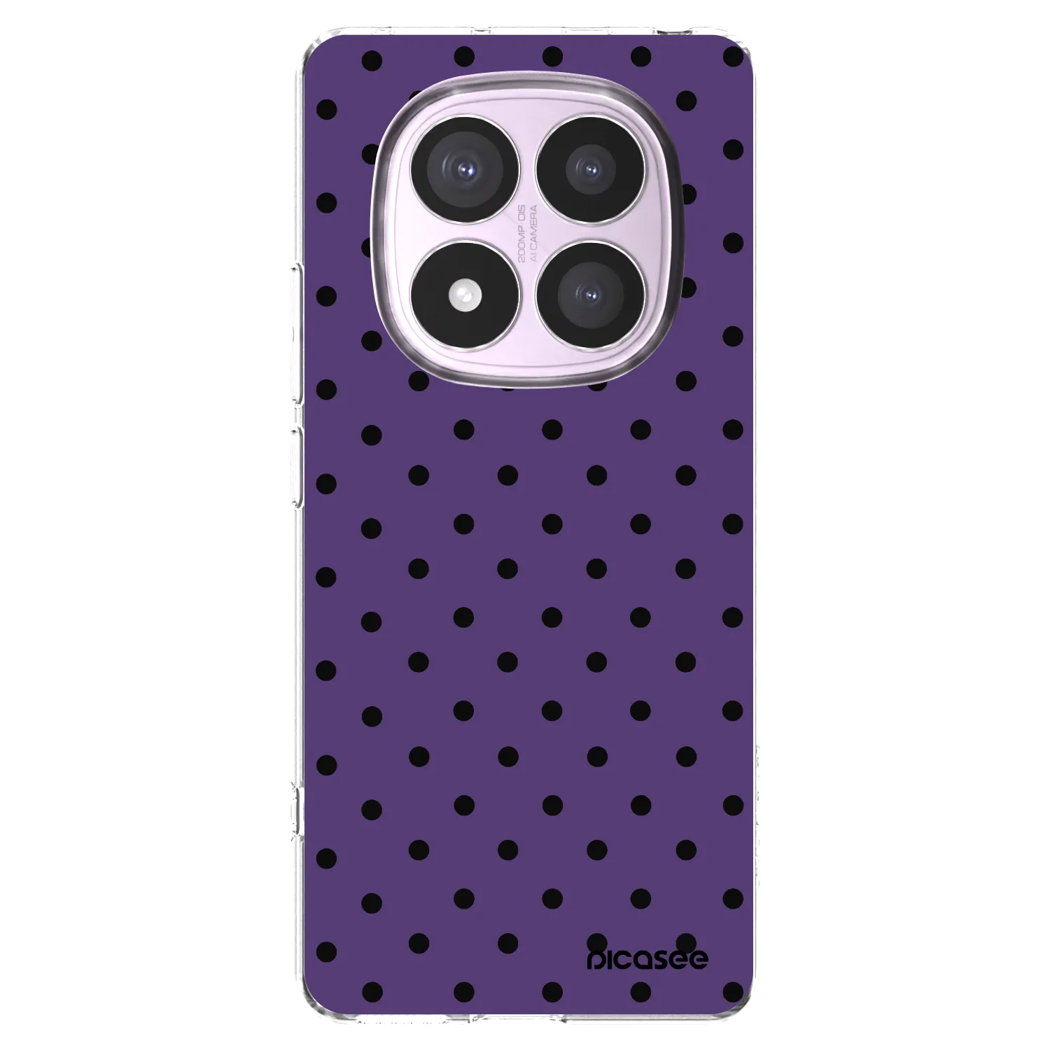 Picasee silikónový prehľadný obal pre Xiaomi Redmi Note 14 Pro 5G - Flickers 2
