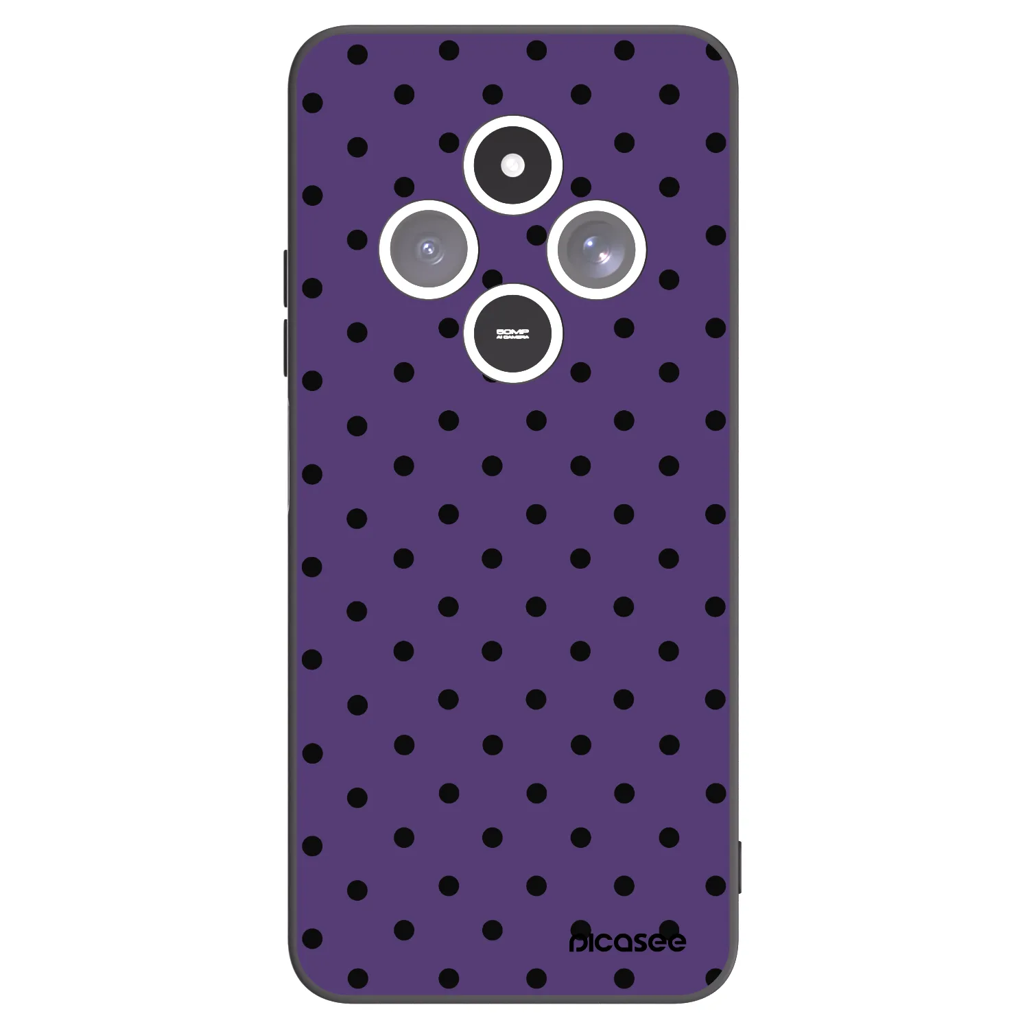 Picasee silikónový čierny obal pre Xiaomi Redmi 14C - Flickers 2