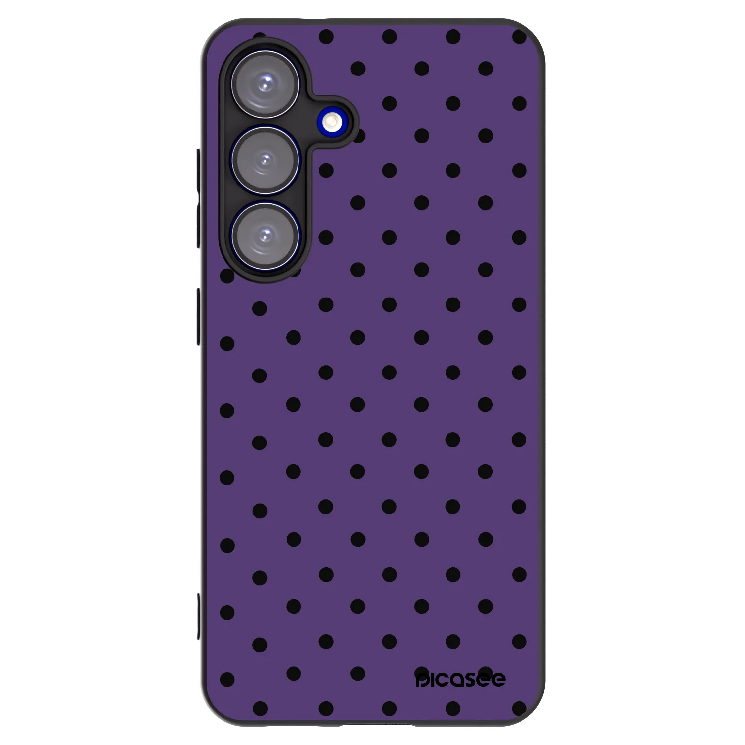 Picasee silikónový čierny obal pre Samsung Galaxy S25 5G - Flickers 2