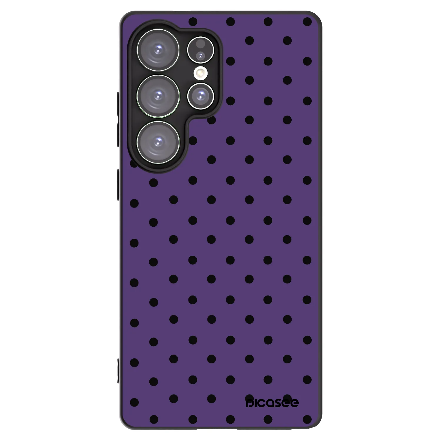 Picasee silikónový čierny obal pre Samsung Galaxy S25 Ultra 5G - Flickers 2
