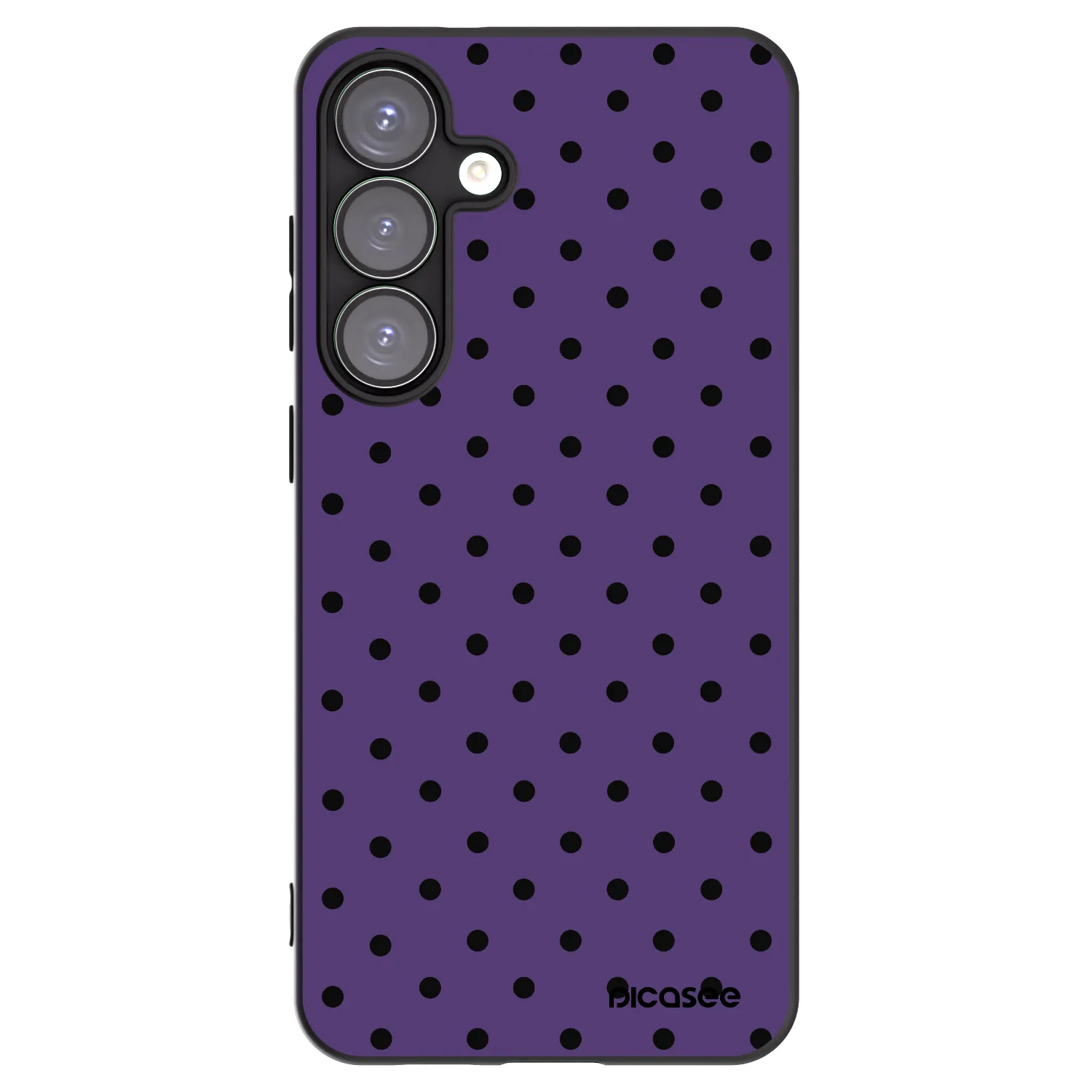 Picasee silikónový čierny obal pre Samsung Galaxy S25+ 5G - Flickers 2