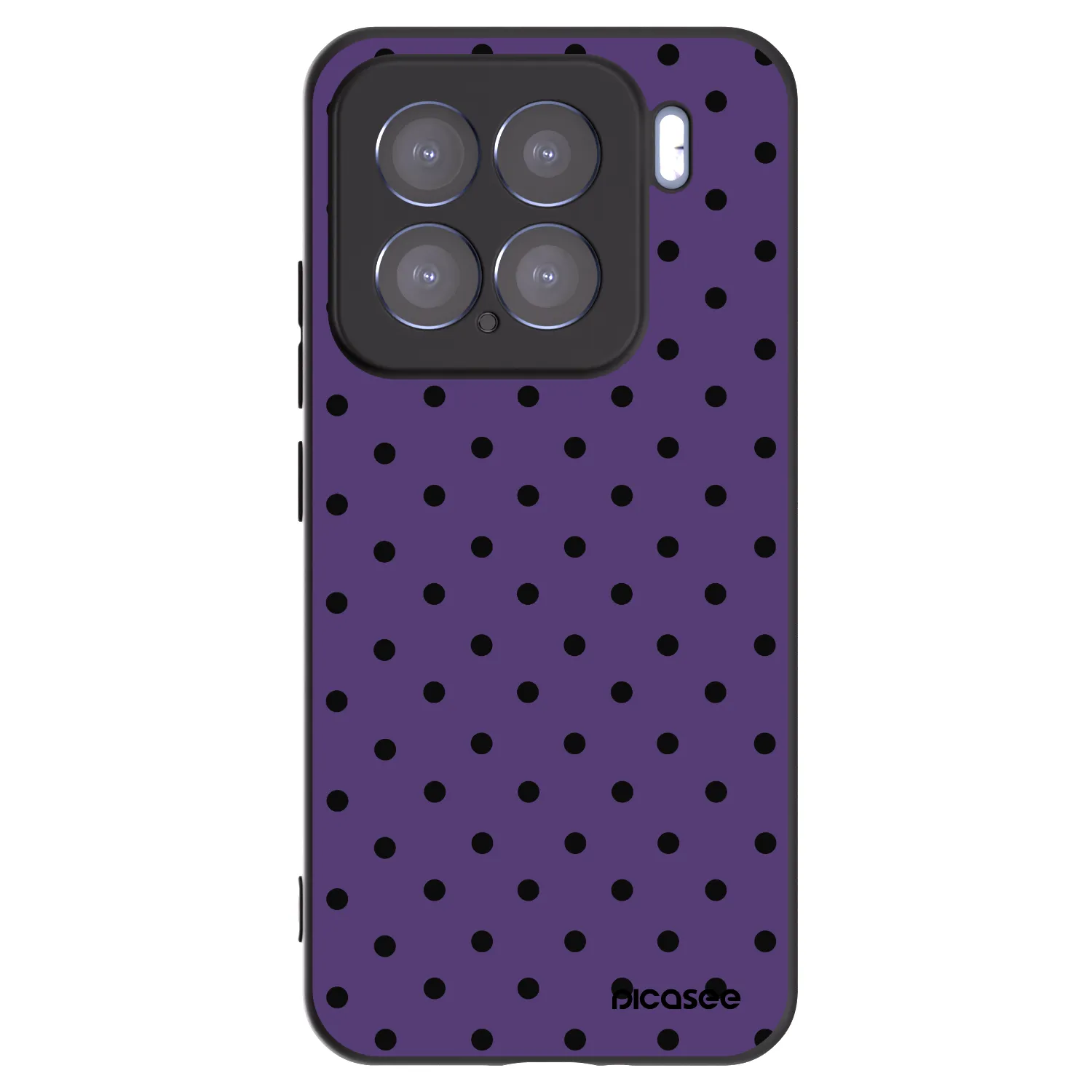 Picasee silikónový čierny obal pre Xiaomi 15 - Flickers 2
