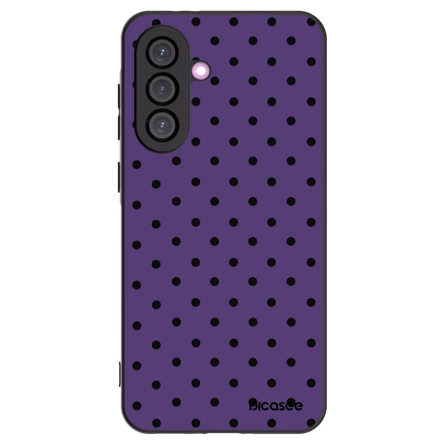 Picasee silikónový čierny obal pre Samsung Galaxy A56 5G A566B - Flickers 2