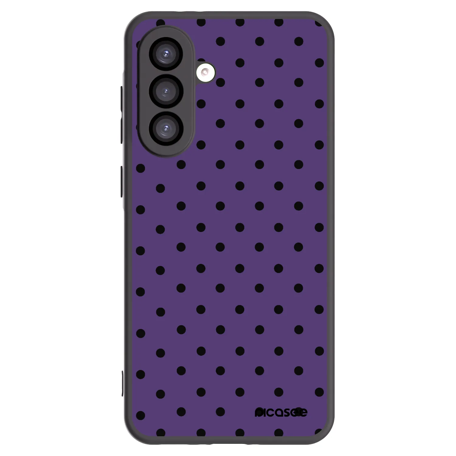 Picasee silikónový čierny obal pre Samsung Galaxy A26 5G A266B - Flickers 2