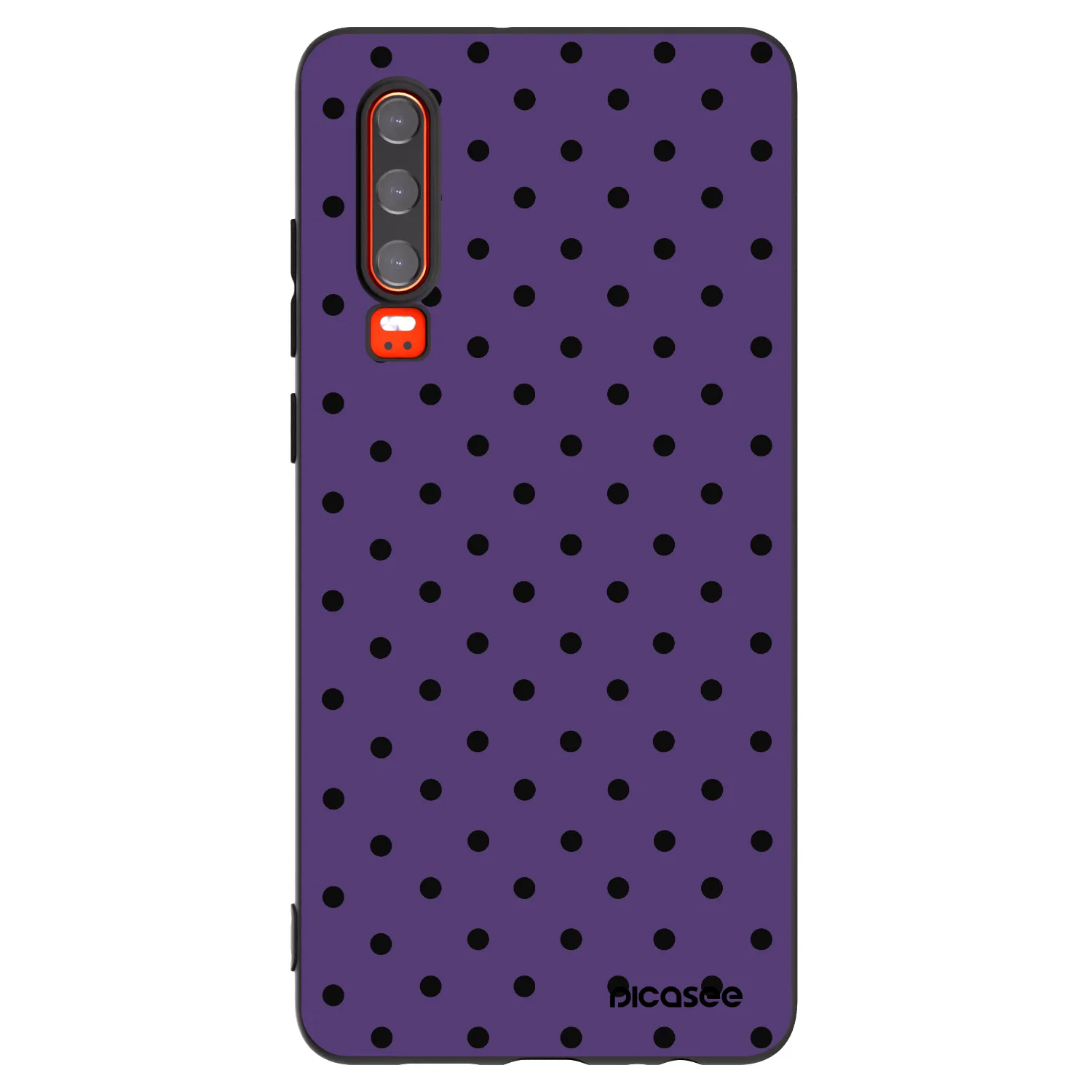 Picasee silikónový čierny obal pre Huawei P30 - Flickers 2