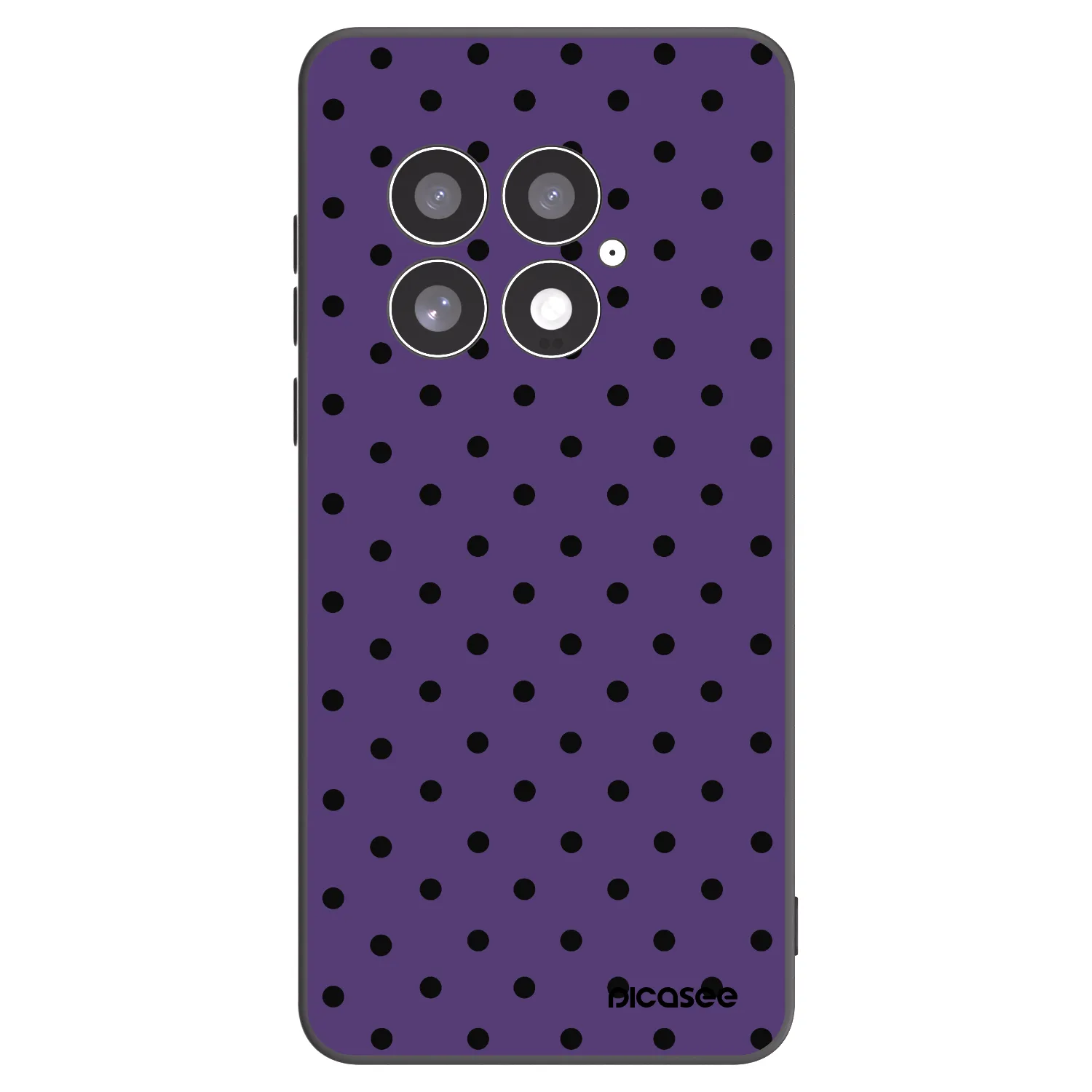 Picasee silikónový čierny obal pre OnePlus 13 5G - Flickers 2