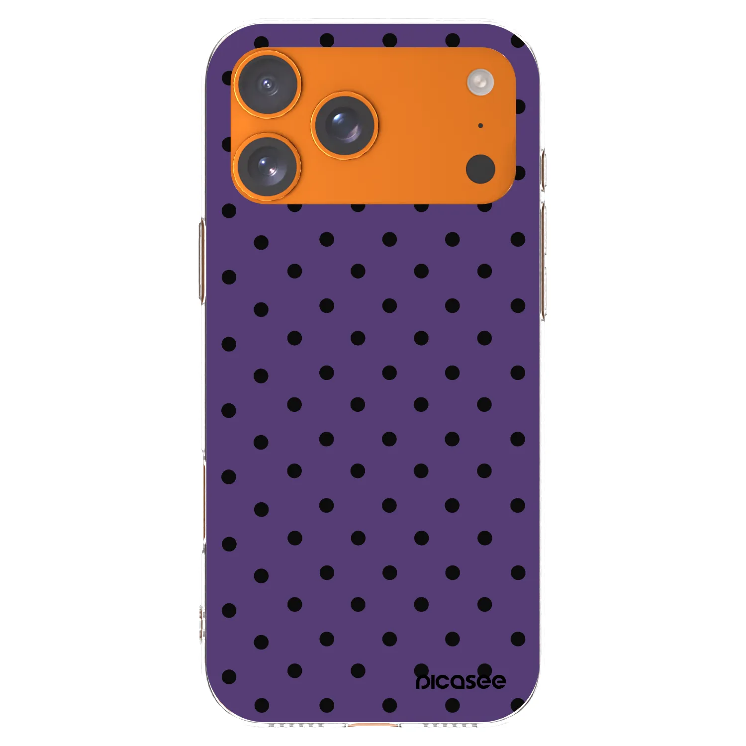 Picasee silikónový prehľadný obal pre Apple iPhone 17 Pro Max - Flickers 2