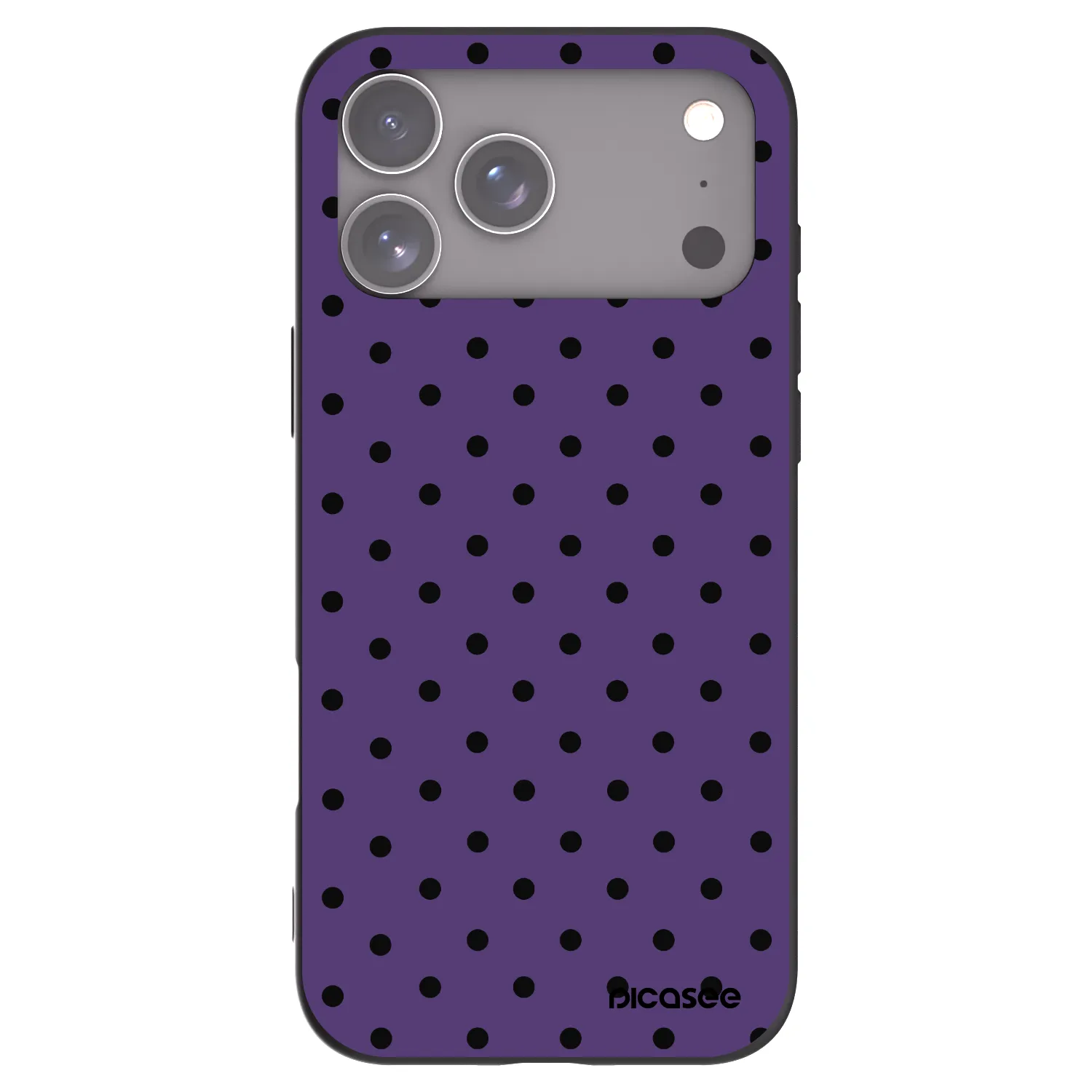 Picasee silikónový čierny obal pre Apple iPhone 17 Pro Max - Flickers 2