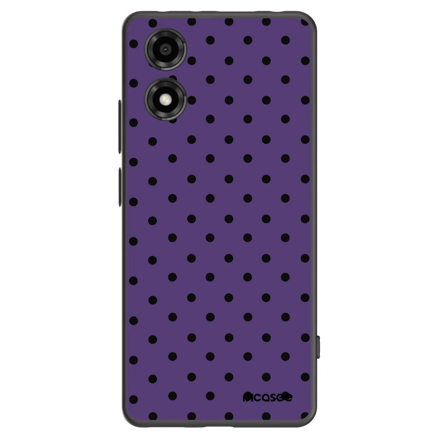 Picasee silikónový čierny obal pre Motorola Moto E14 - Flickers 2