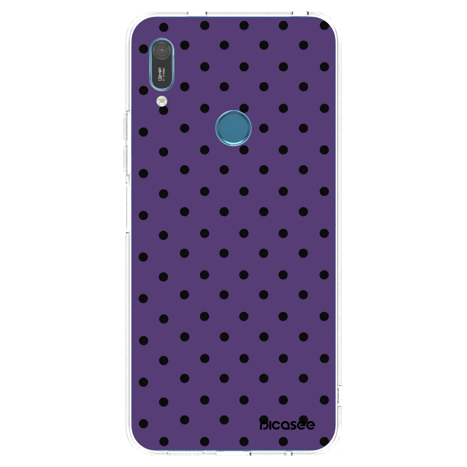 Picasee silikónový prehľadný obal pre Huawei Y6 2019 - Flickers 2