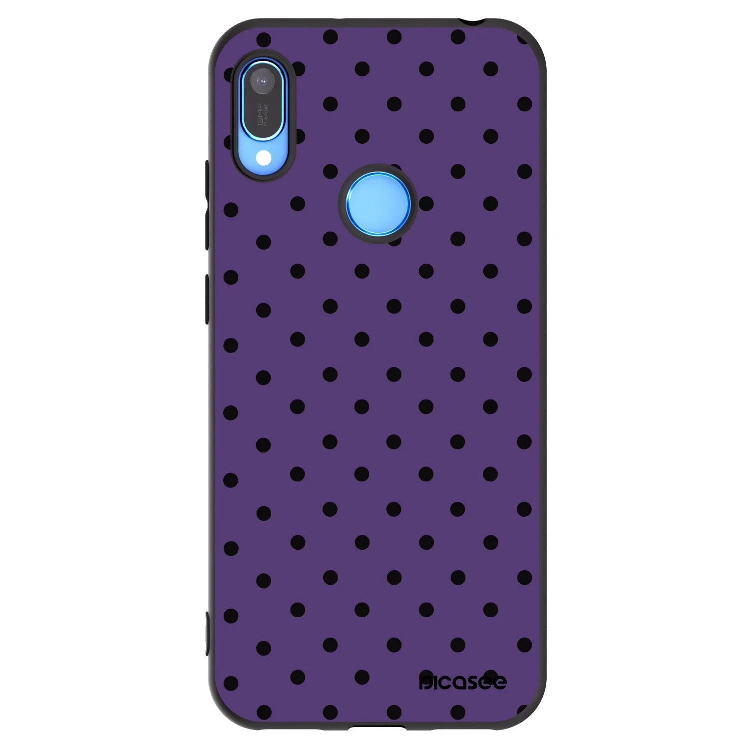 Picasee silikónový čierny obal pre Huawei Y6 2019 - Flickers 2