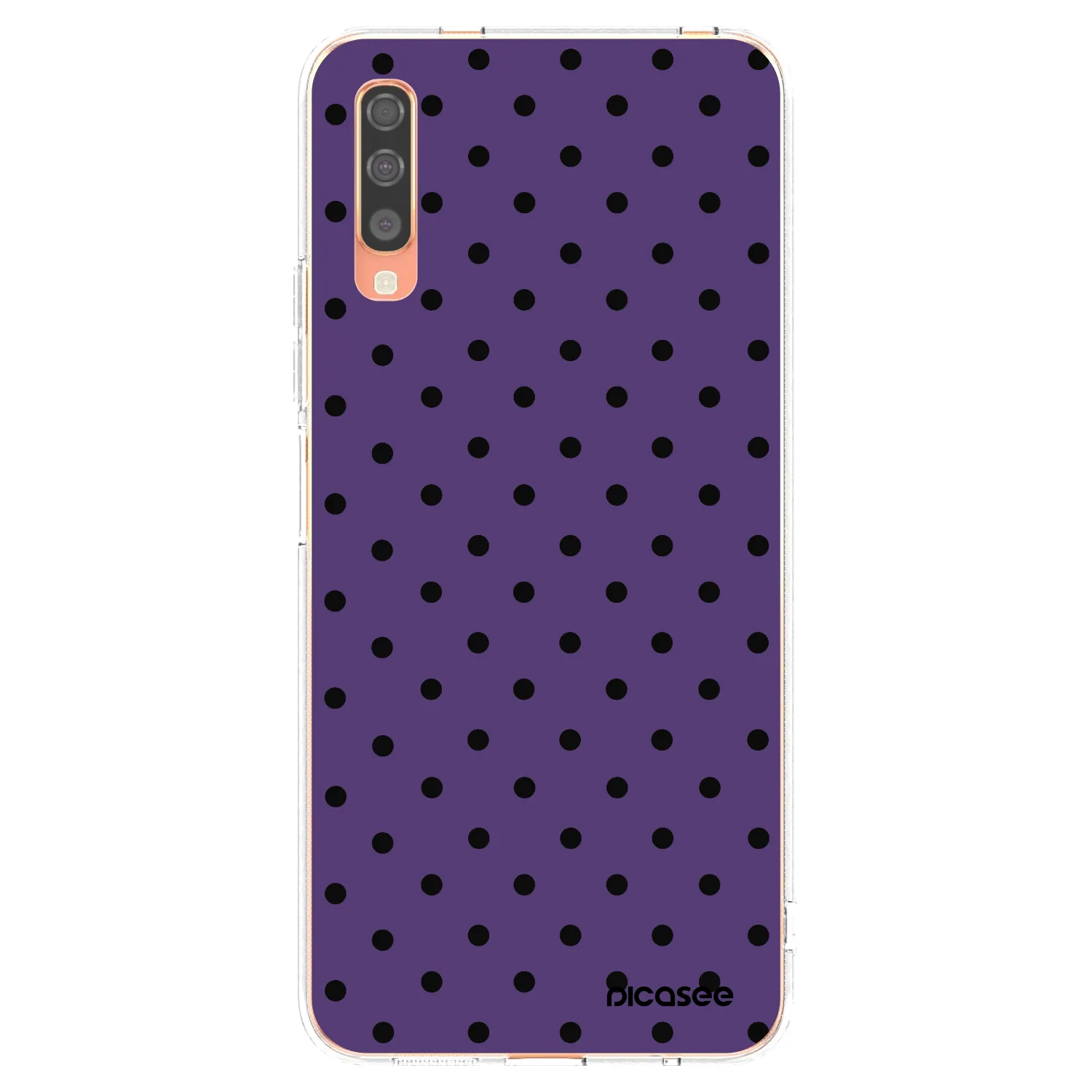 Picasee silikónový prehľadný obal pre Samsung Galaxy A70 A705F - Flickers 2