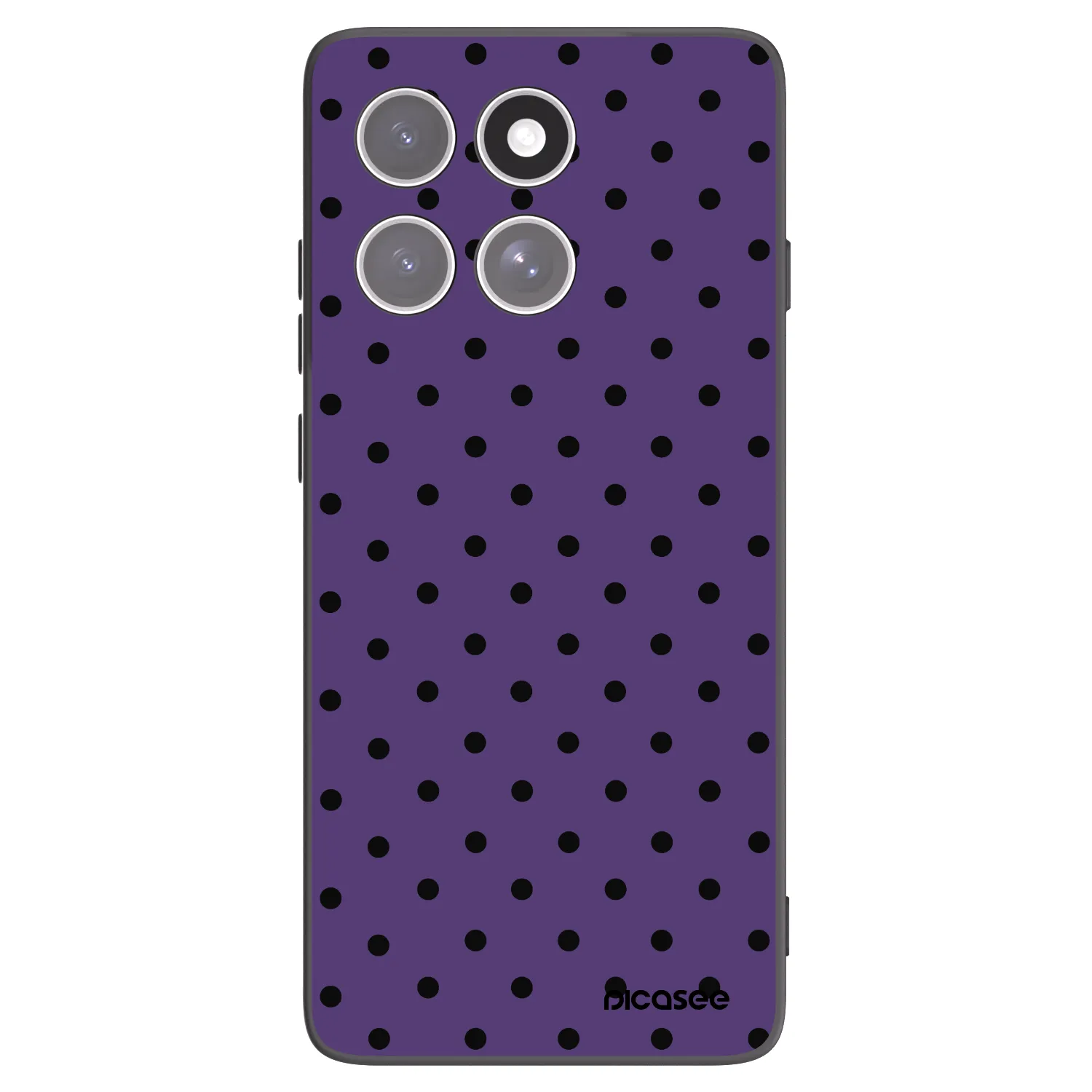 Picasee silikónový čierny obal pre Motorola Edge 60 Pro - Flickers 2
