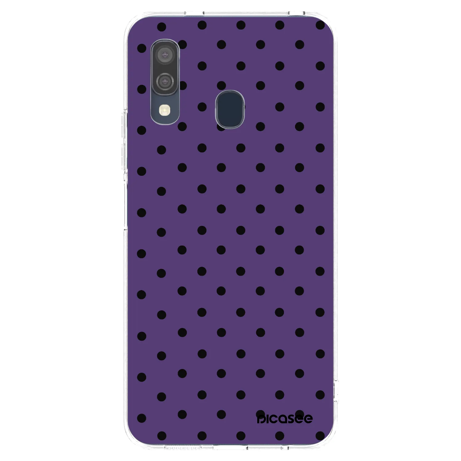 Picasee silikónový prehľadný obal pre Samsung Galaxy A40 A405F - Flickers 2