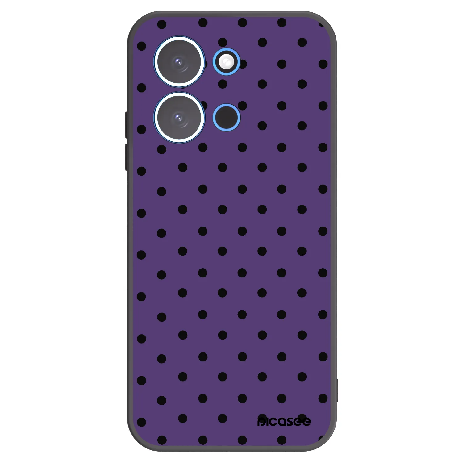 Picasee silikónový čierny obal pre Xiaomi Redmi 15C 4G - Flickers 2