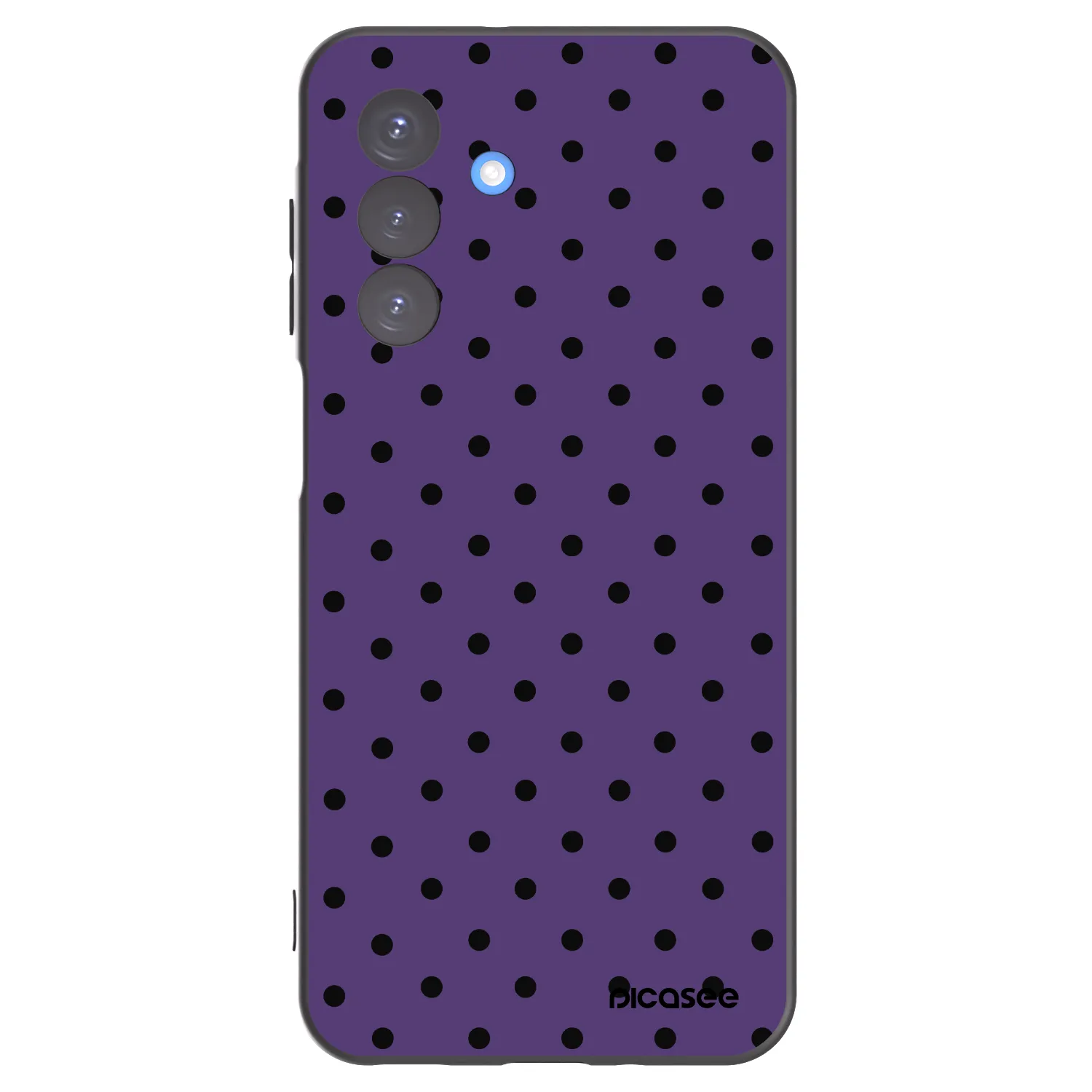 Picasee silikónový čierny obal pre Samsung Galaxy A17 5G - Flickers 2