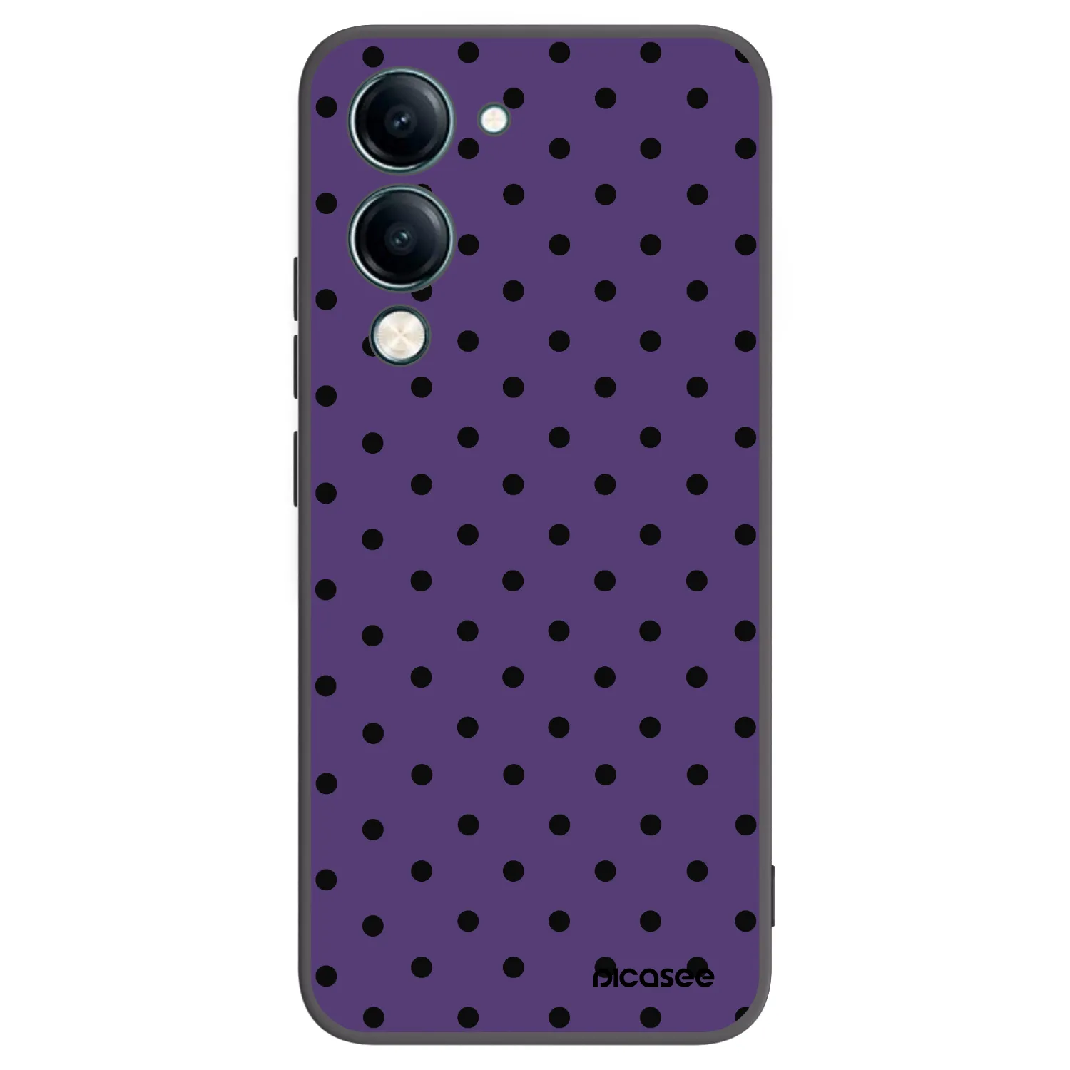 Picasee silikónový čierny obal pre Vivo Y29s 5G - Flickers 2