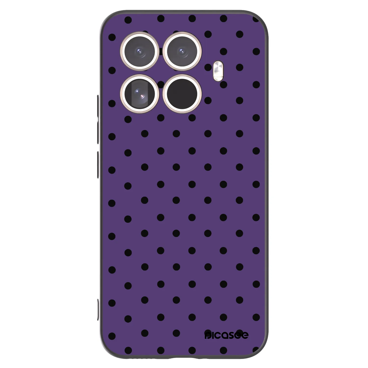 Picasee silikónový čierny obal pre Xiaomi 15T Pro - Flickers 2