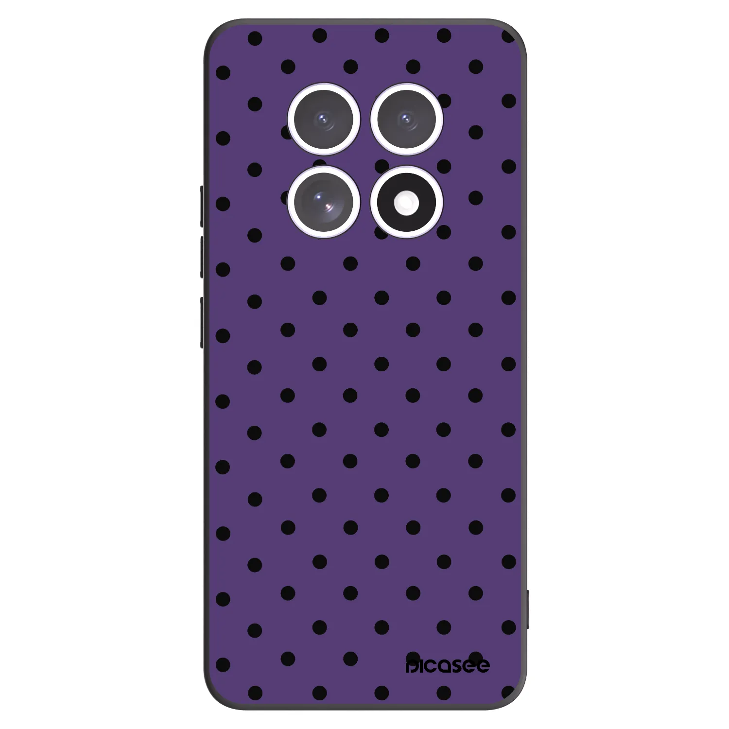 Picasee silikónový čierny obal pre Xiaomi Redmi Note 15 4G - Flickers 2