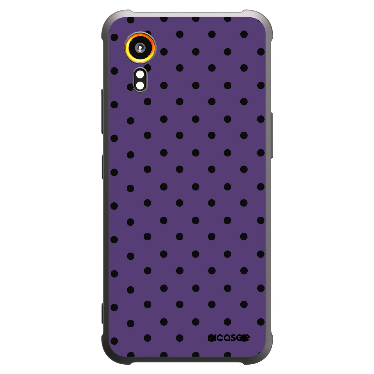 Picasee silikónový čierny obal pre Samsung Galaxy XCover 7 - Flickers 2