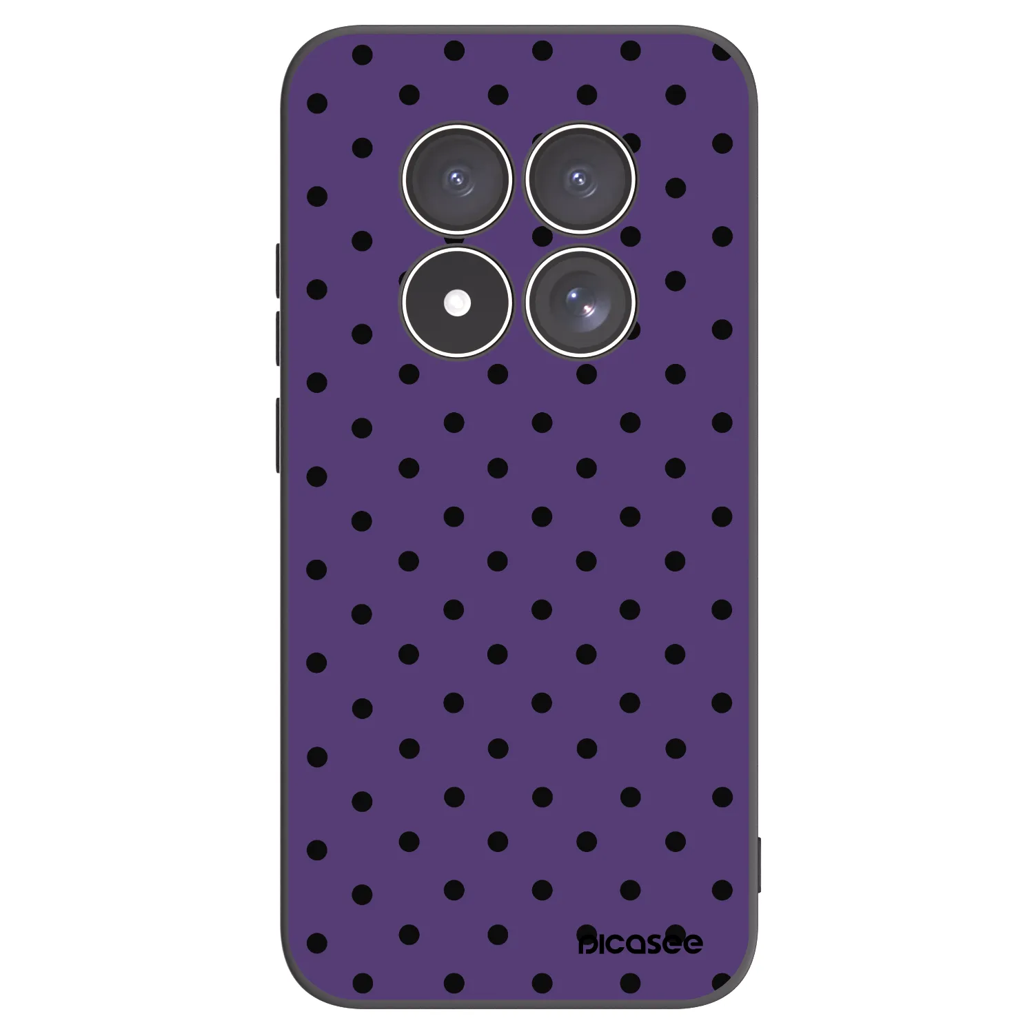 Picasee silikónový čierny obal pre Xiaomi Redmi Note 15 Pro 5G - Flickers 2