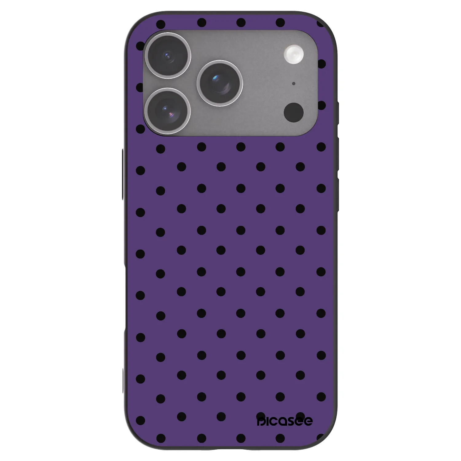 Picasee silikónový čierny obal pre Apple iPhone 18 Pro - Flickers 2