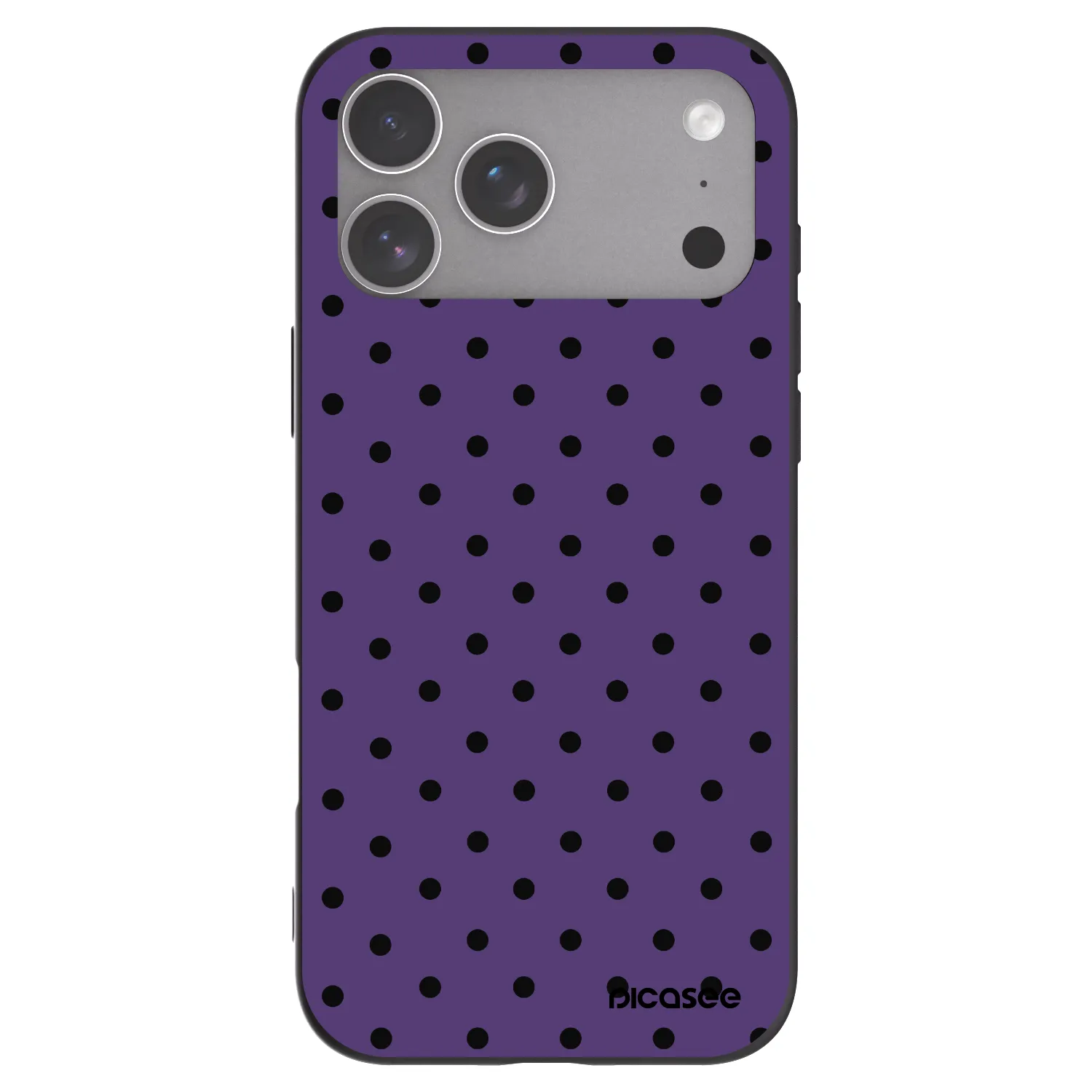 Picasee silikónový čierny obal pre Apple iPhone 18 Pro Max - Flickers 2