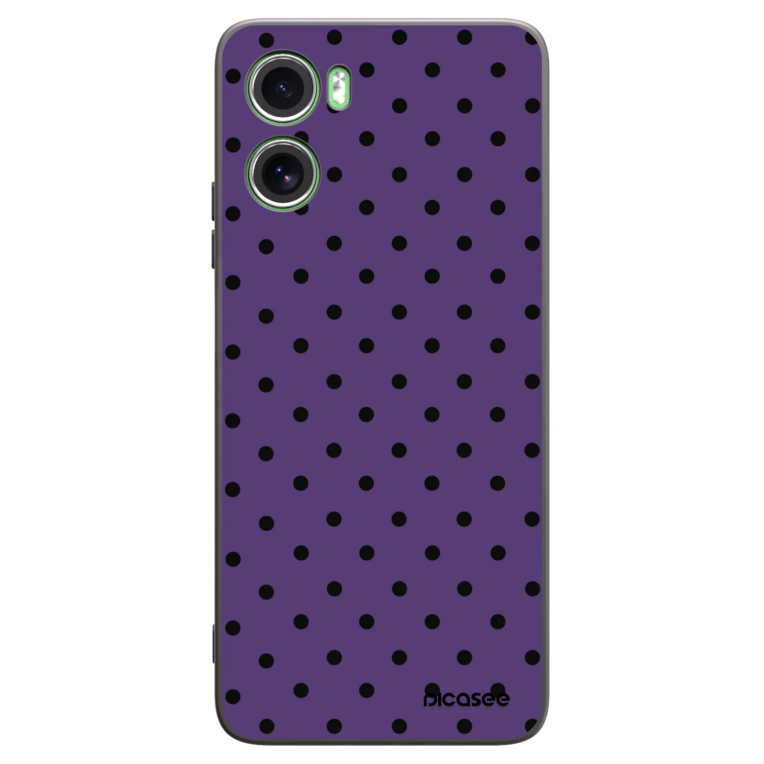 Picasee silikónový čierny obal pre Motorola Moto G06 - Flickers 2