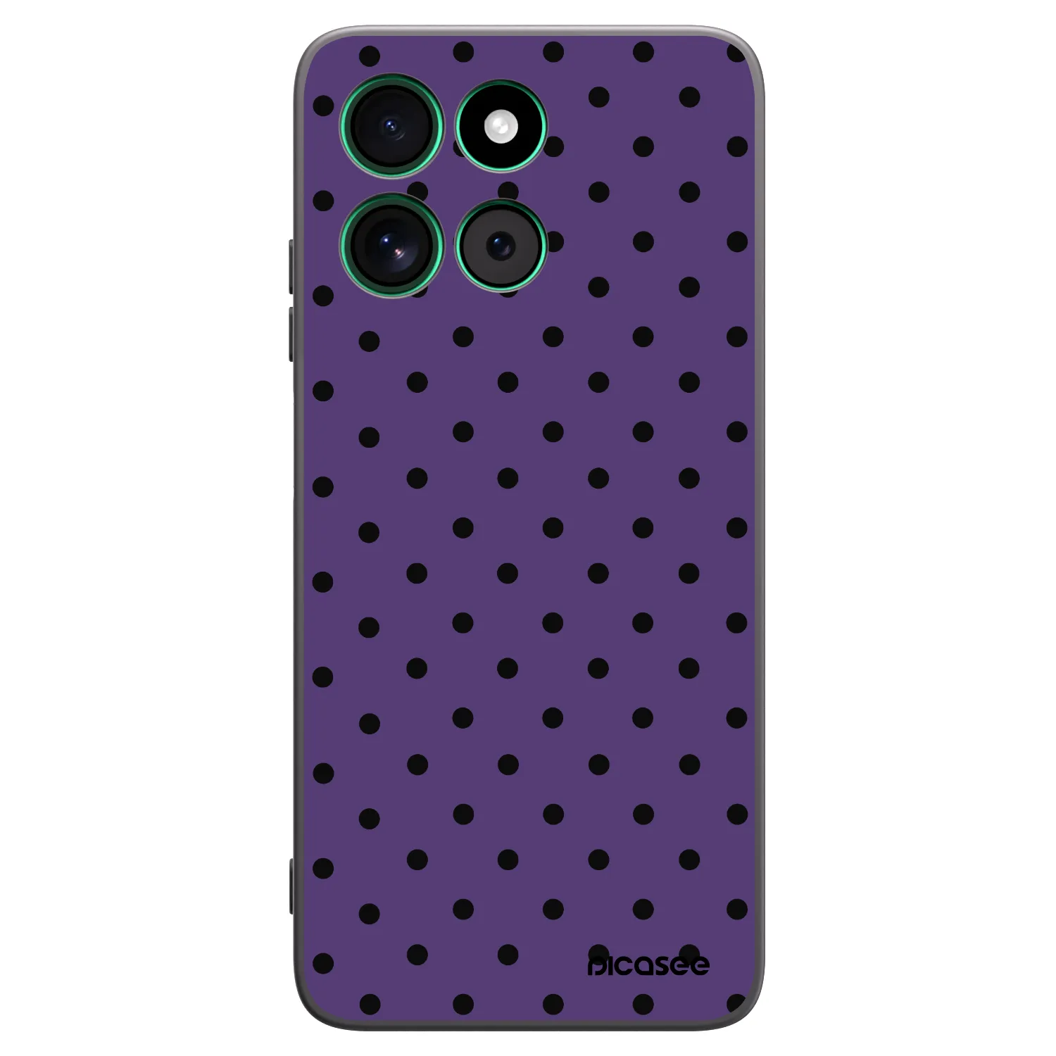 Picasee silikónový čierny obal pre Motorola Moto G57 Power - Flickers 2