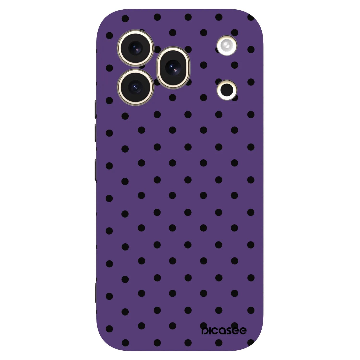 Picasee silikónový čierny obal pre Honor 600 Pro - Flickers 2