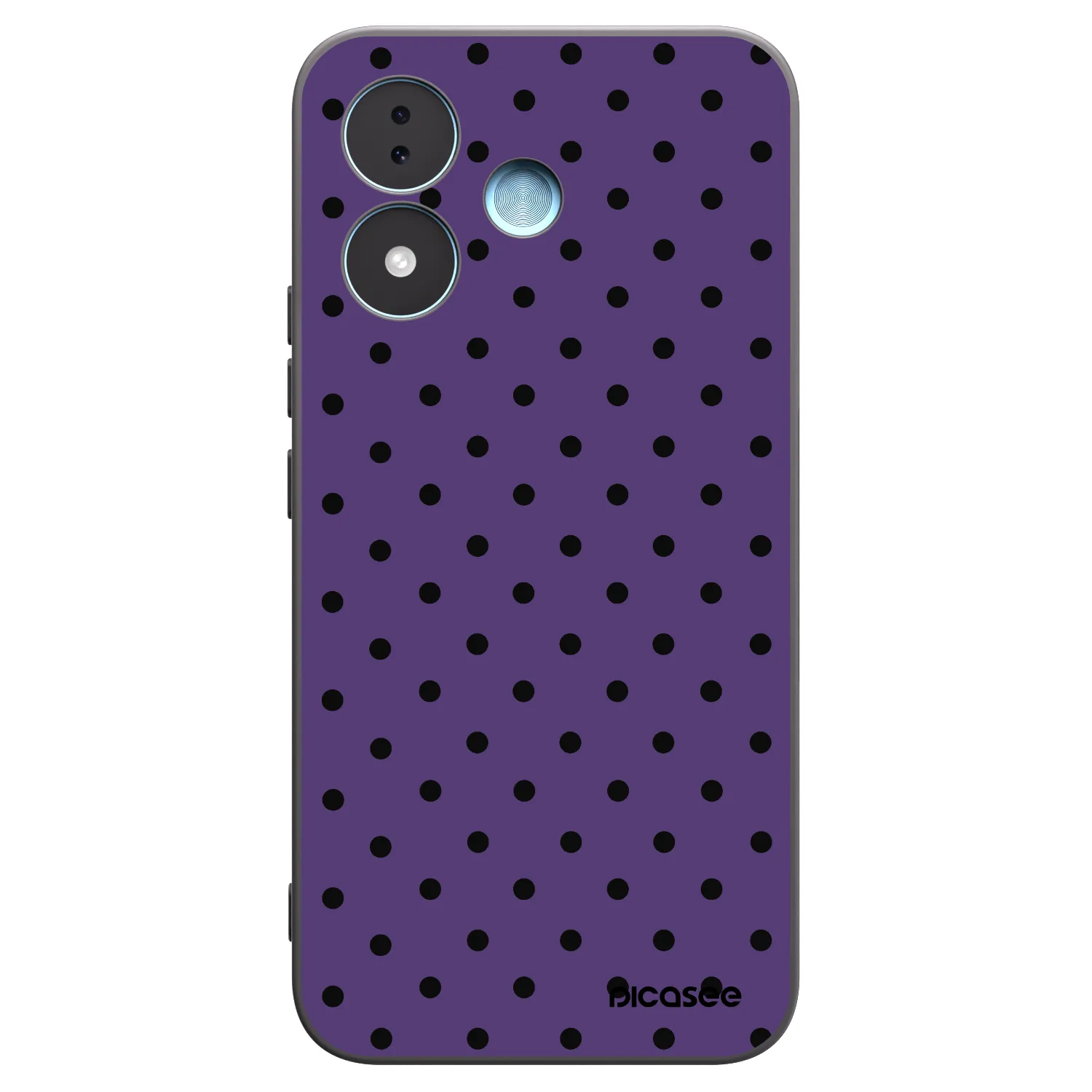 Picasee silikónový čierny obal pre Xiaomi Redmi Note 17 5G - Flickers 2