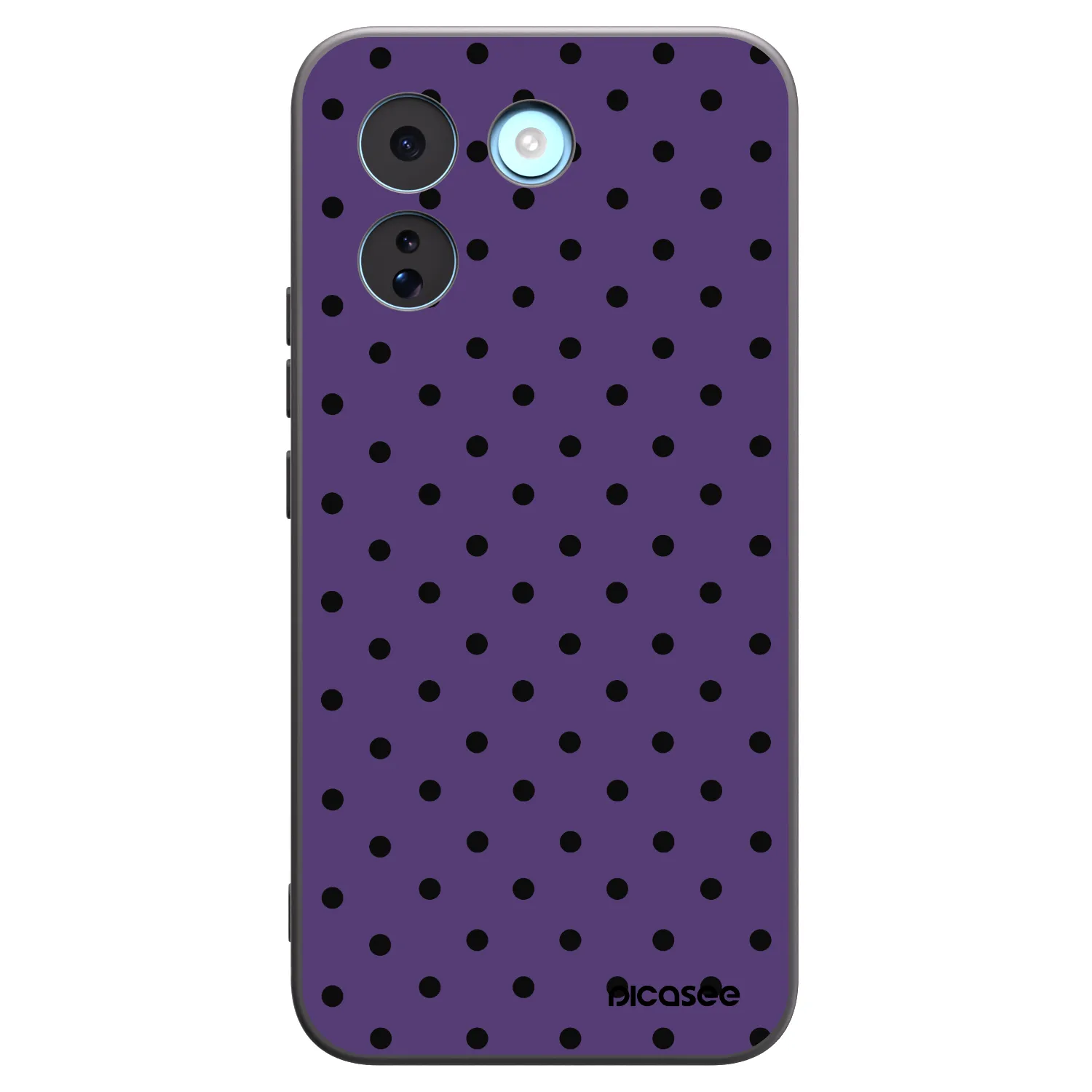 Picasee silikónový čierny obal pre Xiaomi Redmi Note 17 Pro MAX 5G - Flickers 2