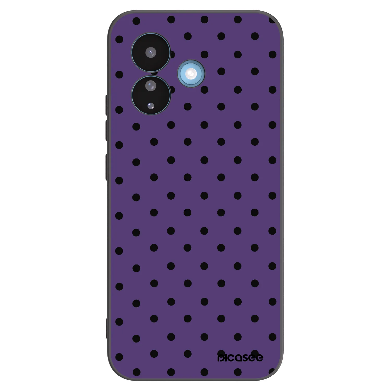 Picasee silikónový čierny obal pre Xiaomi Redmi Note 17 Pro 5G - Flickers 2