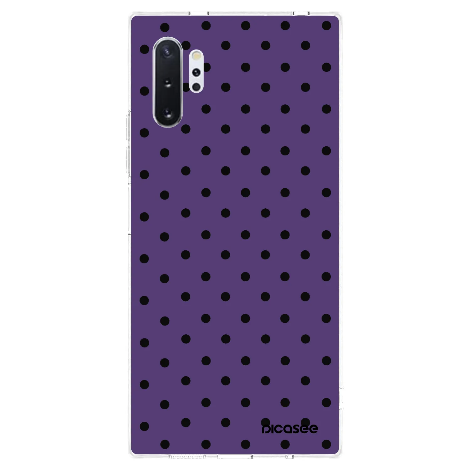 Picasee silikónový prehľadný obal pre Samsung Galaxy Note 10+ N975F - Flickers 2
