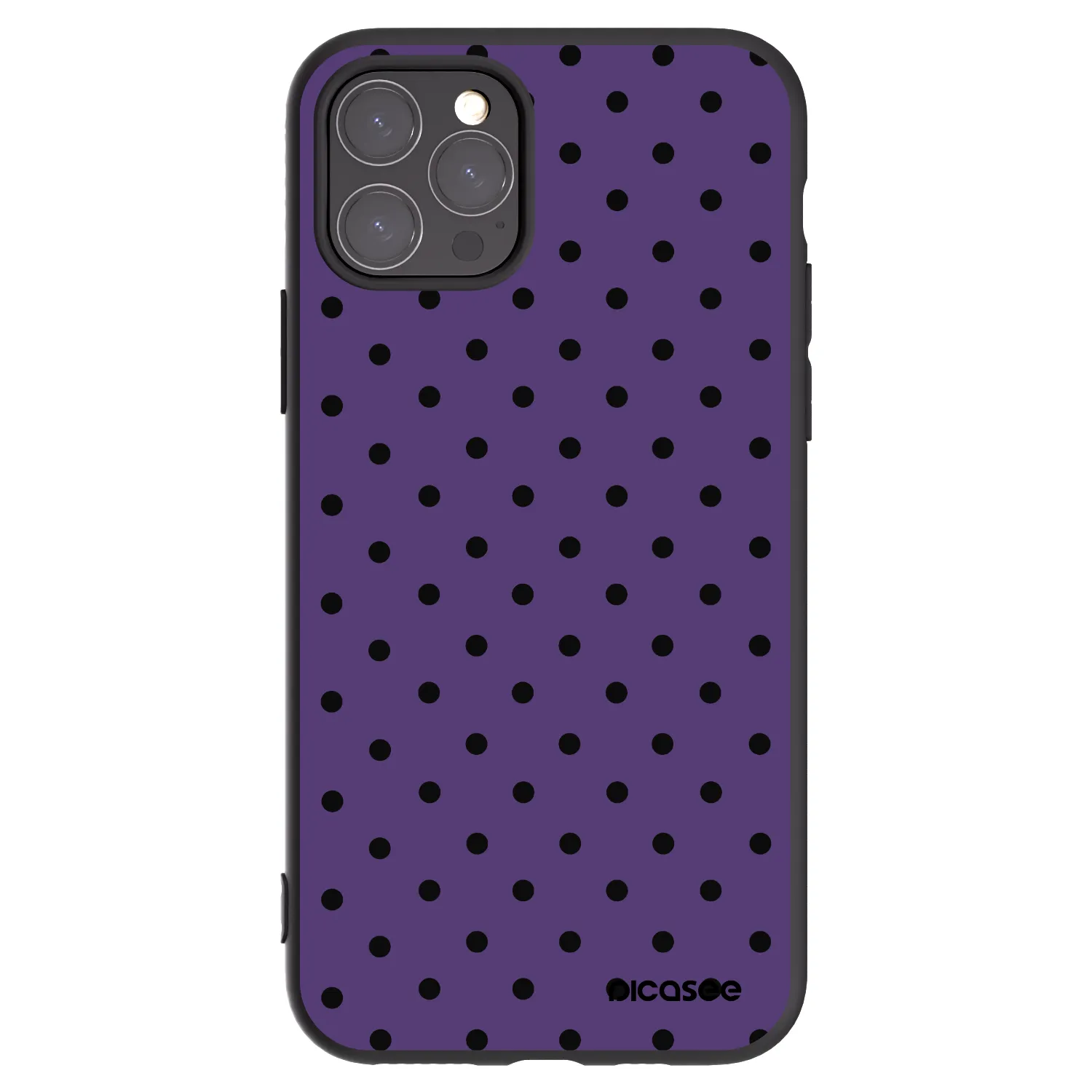 Picasee silikónový čierny obal pre Apple iPhone 11 Pro - Flickers 2