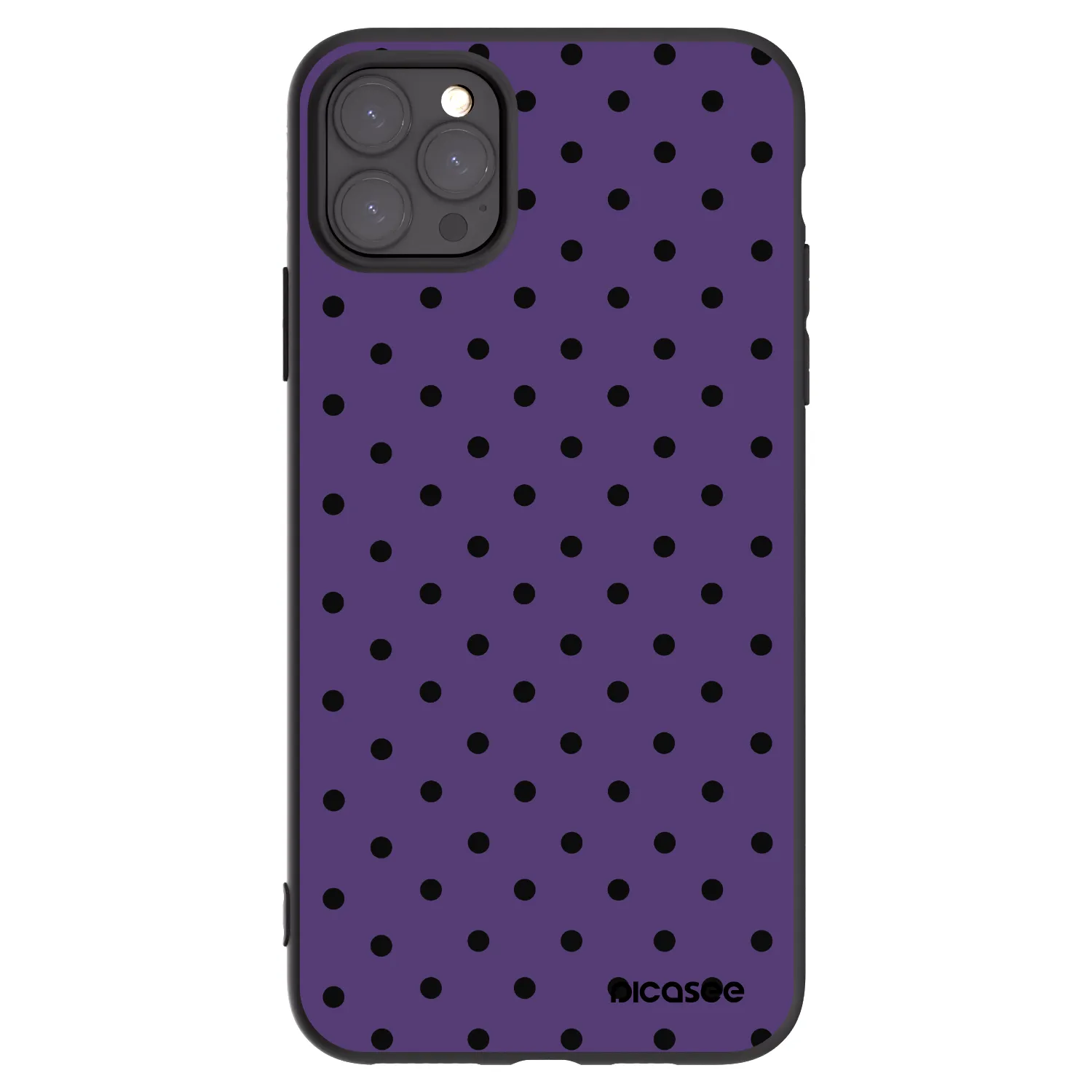 Picasee silikónový čierny obal pre Apple iPhone 11 Pro Max - Flickers 2