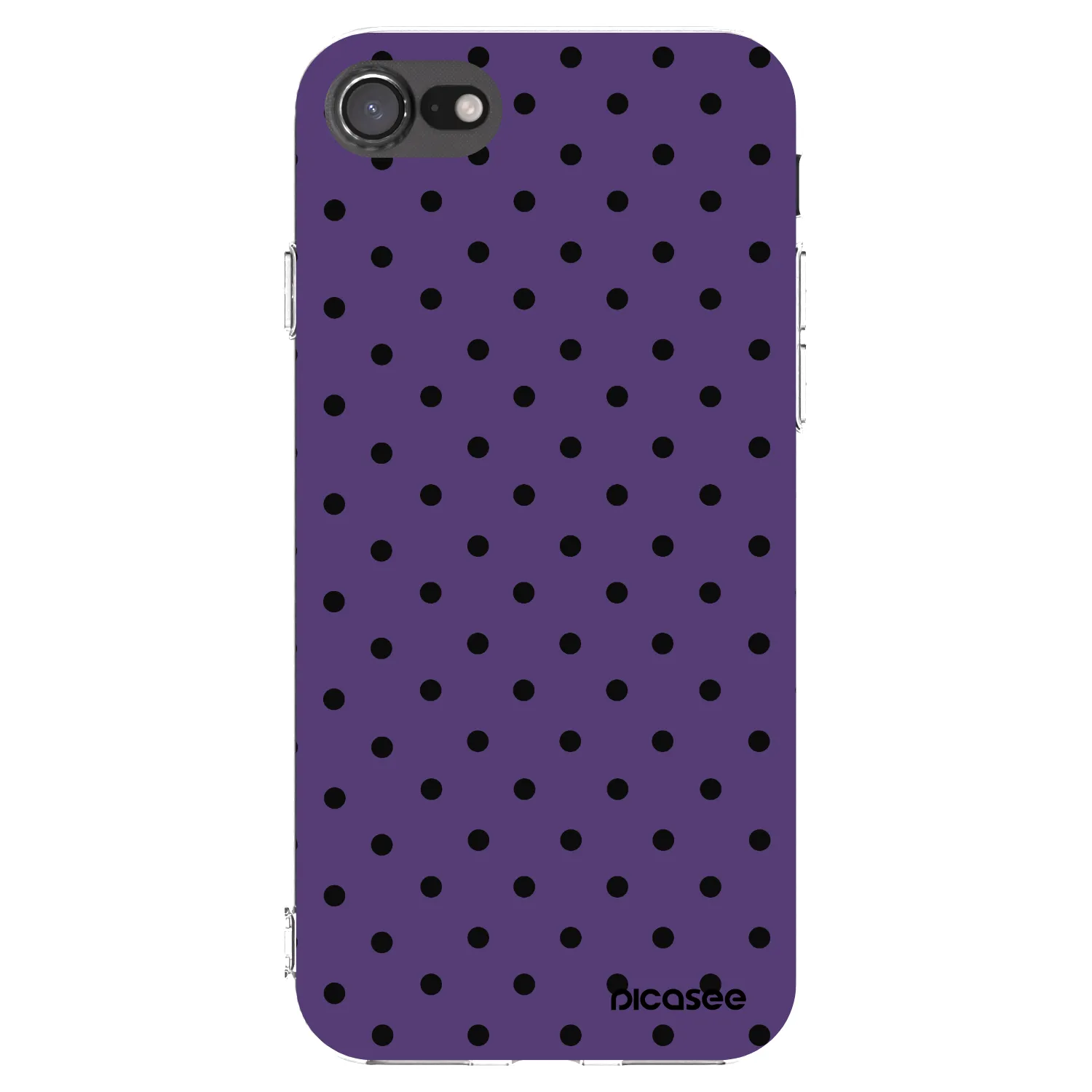 Picasee silikónový prehľadný obal pre Apple iPhone 8 - Flickers 2