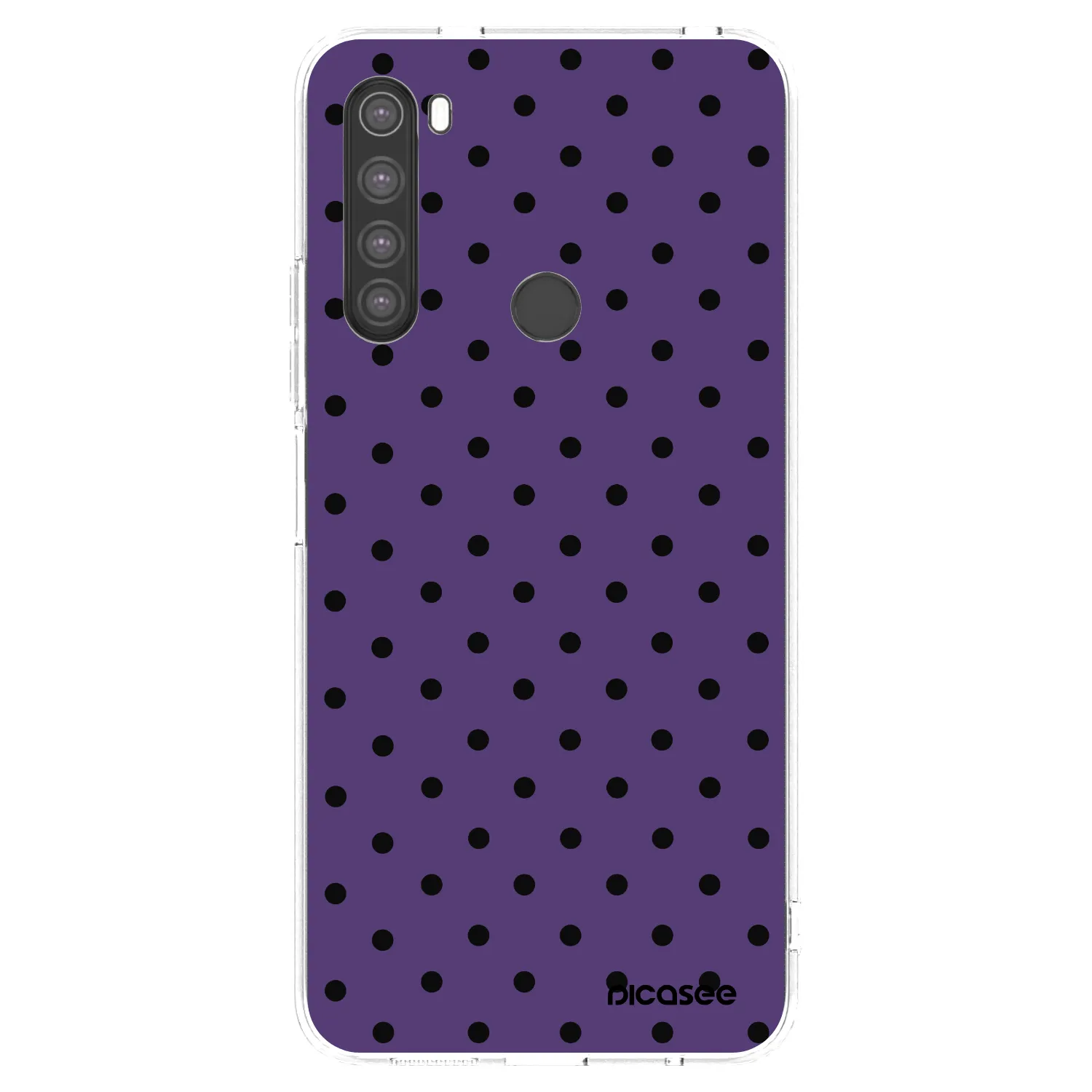 Picasee silikónový prehľadný obal pre Xiaomi Redmi Note 8 - Flickers 2