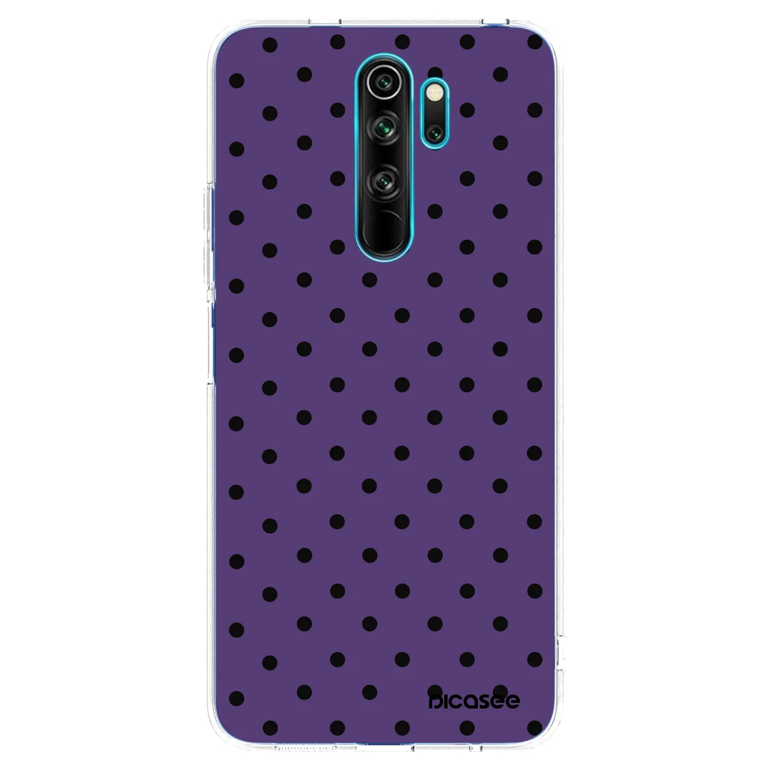 Picasee silikónový prehľadný obal pre Xiaomi Redmi Note 8 Pro - Flickers 2