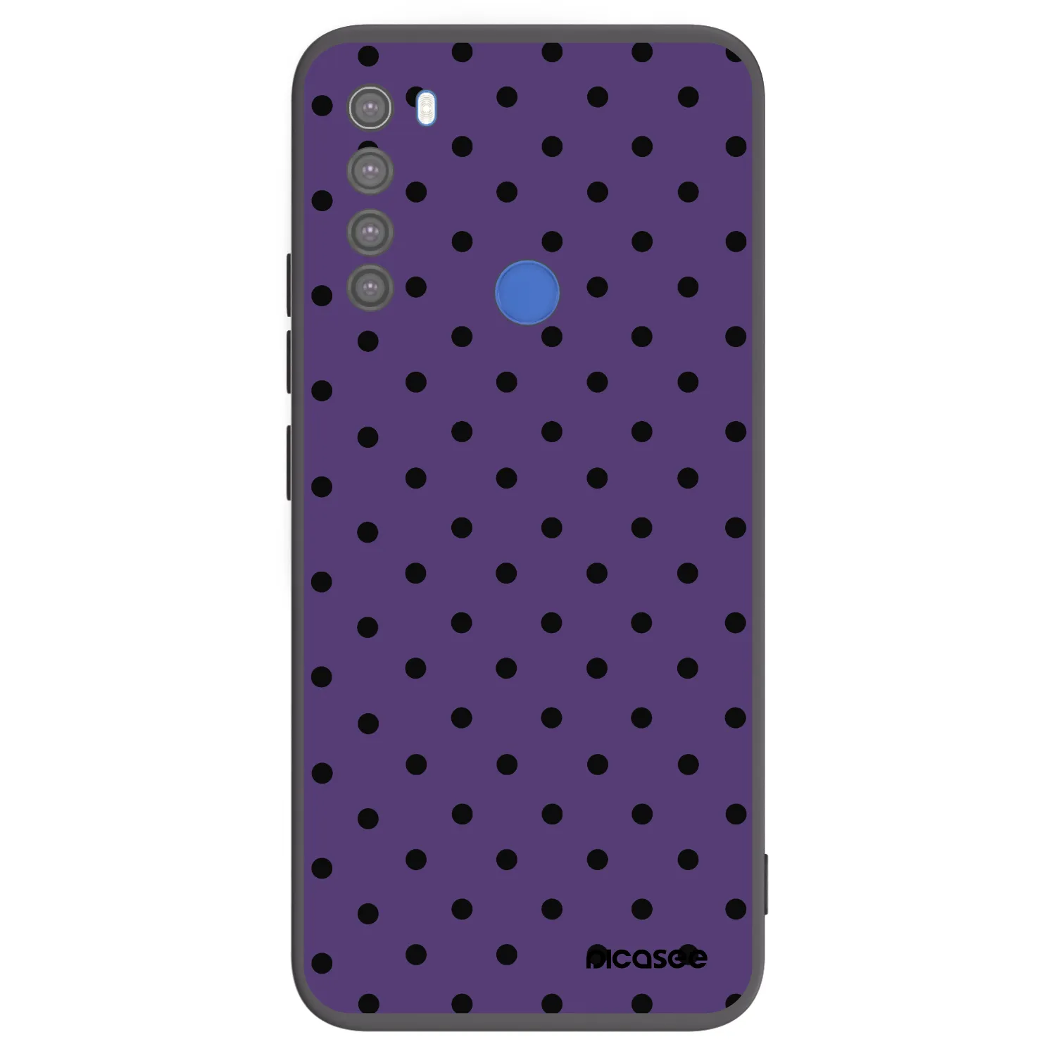Picasee silikónový čierny obal pre Xiaomi Redmi Note 8T - Flickers 2