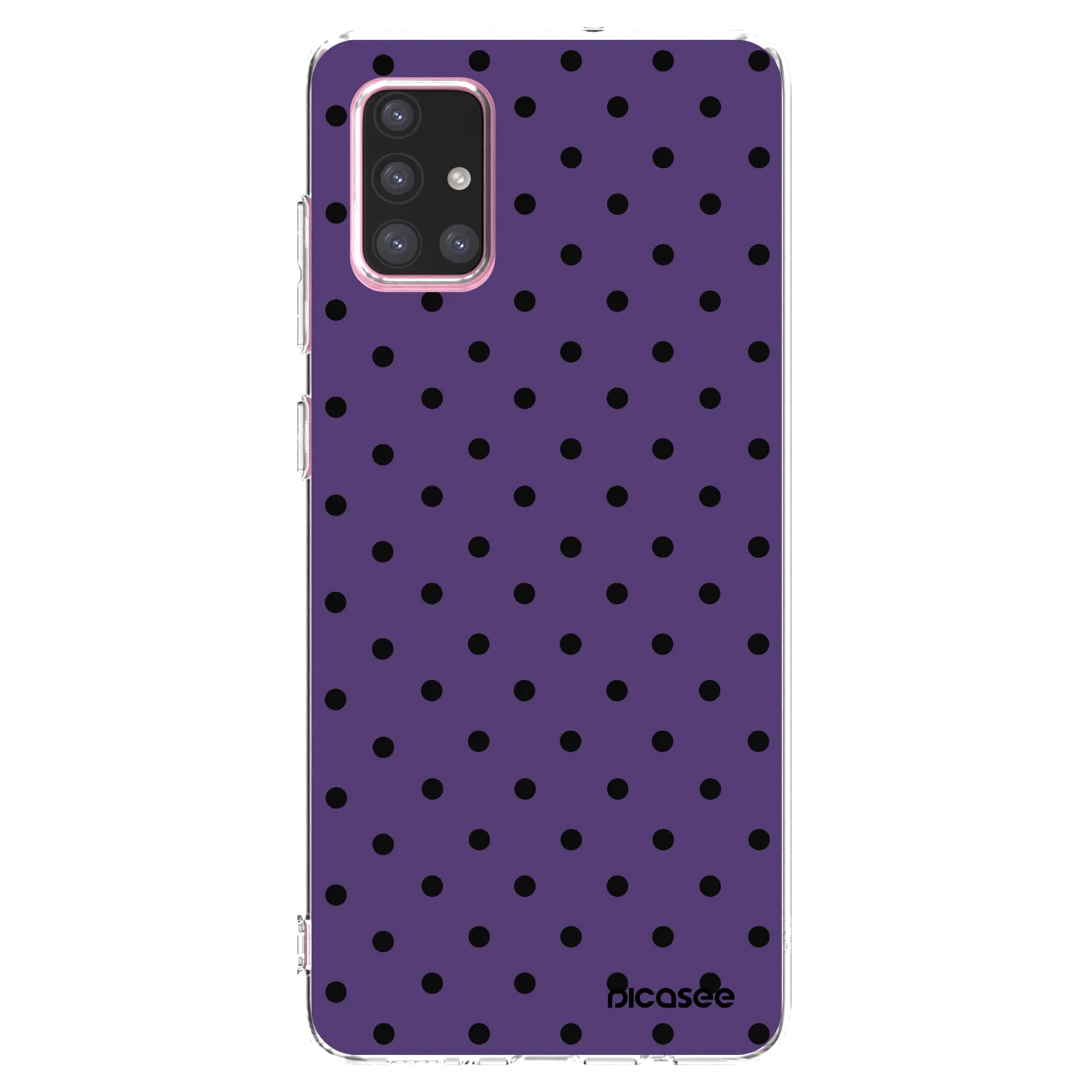 Picasee silikónový prehľadný obal pre Samsung Galaxy A71 A715F - Flickers 2