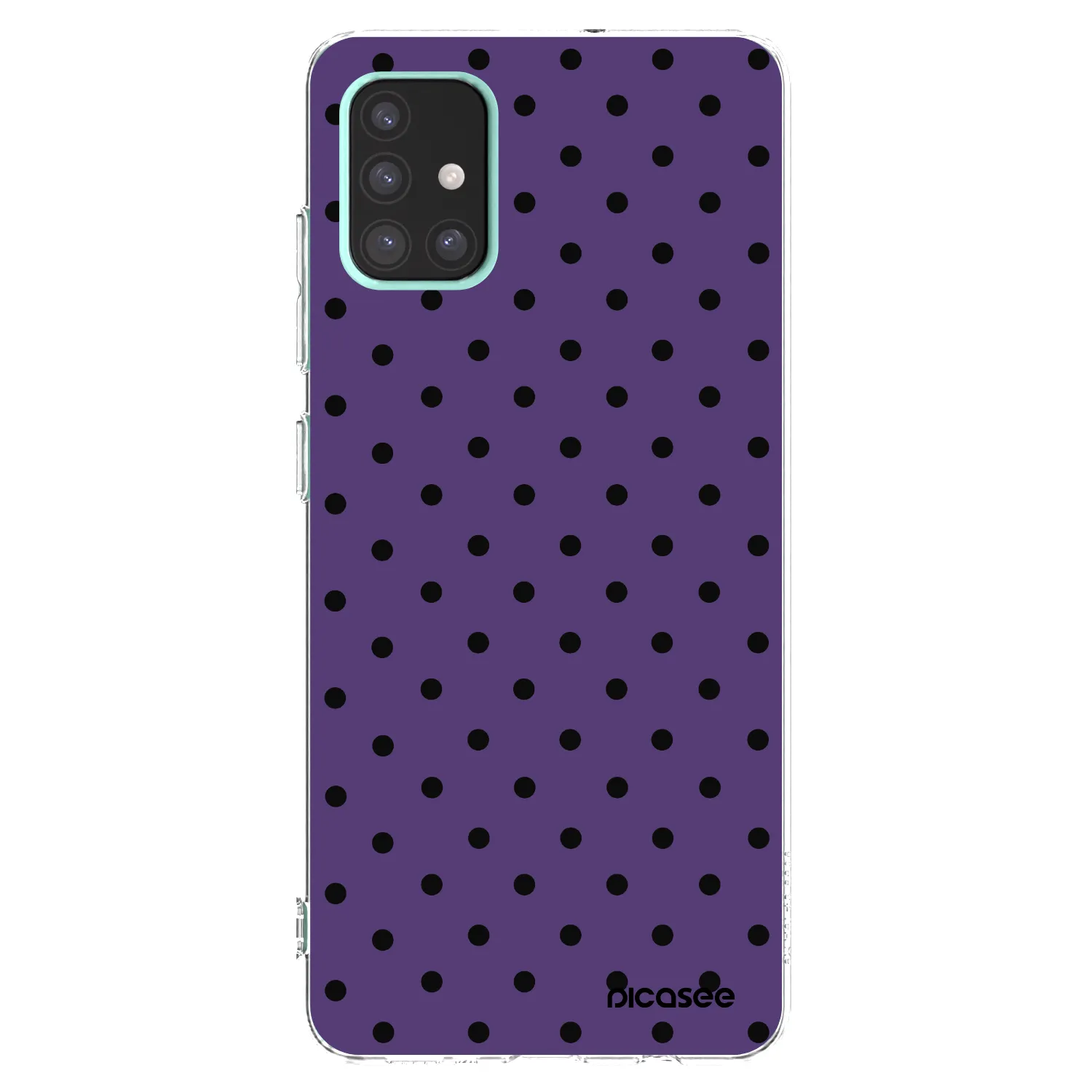 Picasee silikónový prehľadný obal pre Samsung Galaxy A51 A515F - Flickers 2