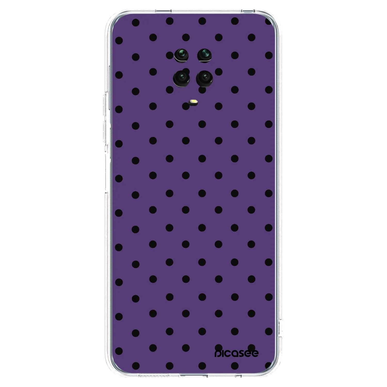Picasee silikónový prehľadný obal pre Xiaomi Redmi Note 9 Pro - Flickers 2