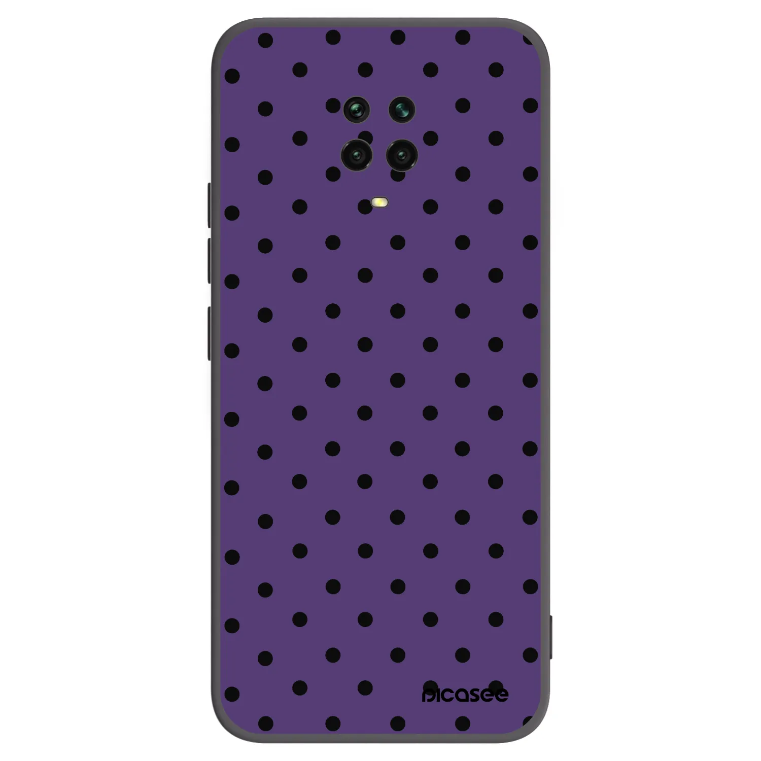 Picasee silikónový čierny obal pre Xiaomi Redmi Note 9 Pro - Flickers 2