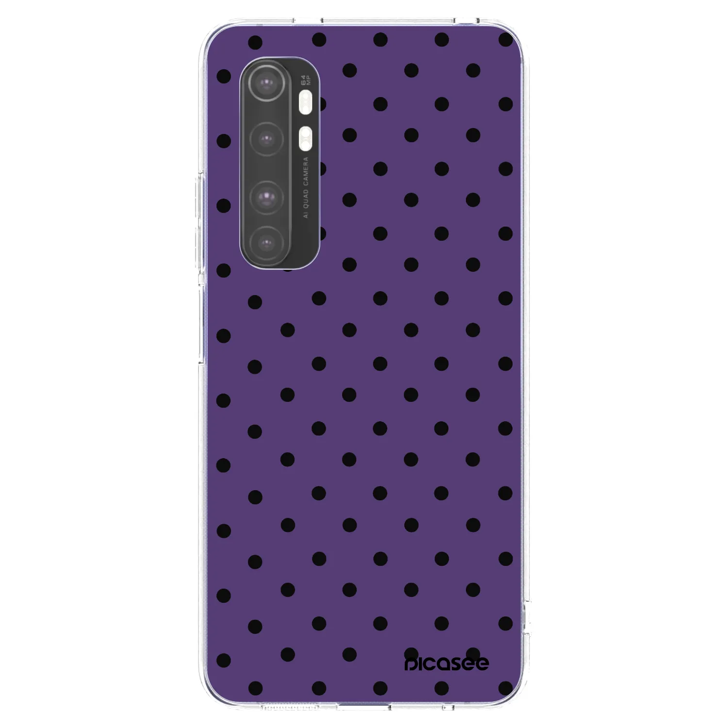 Picasee silikónový prehľadný obal pre Xiaomi Mi Note 10 Lite - Flickers 2