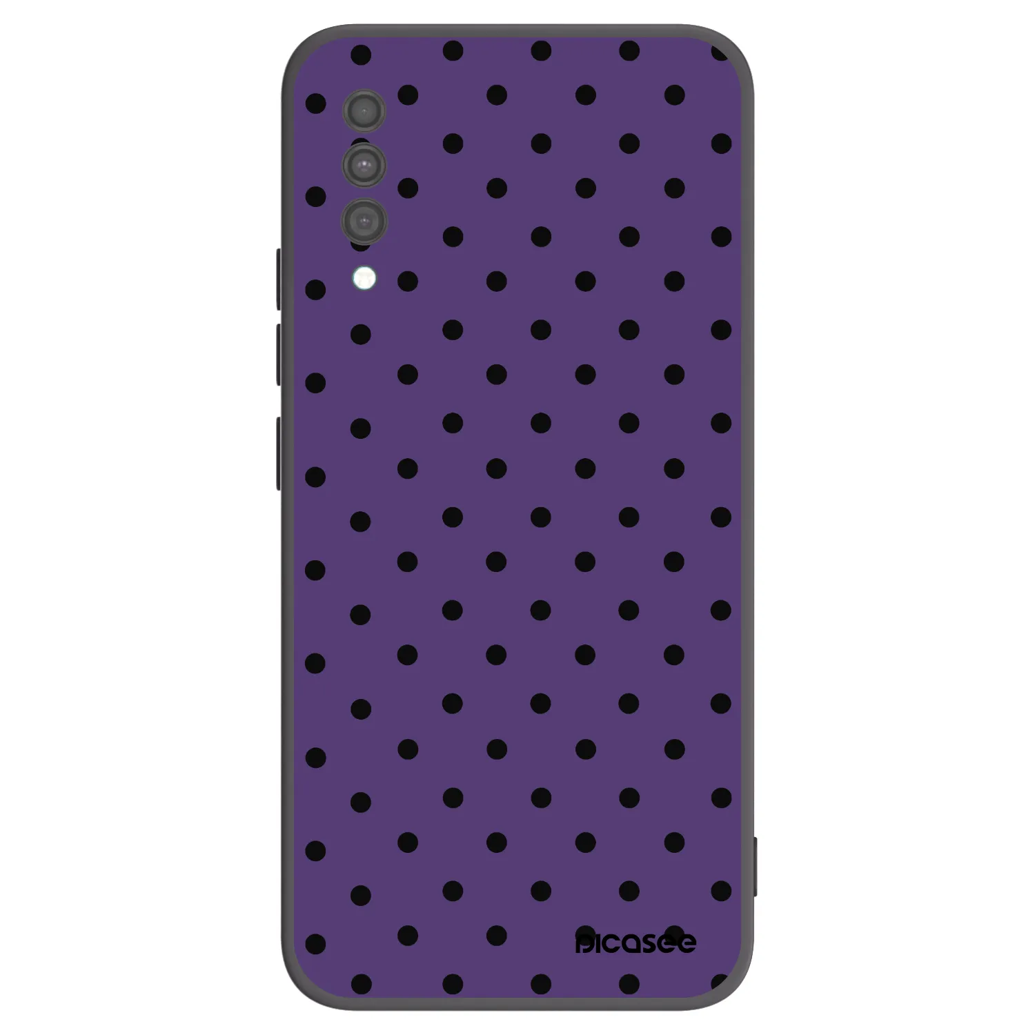 Picasee silikónový čierny obal pre Samsung Galaxy A30s A307F - Flickers 2